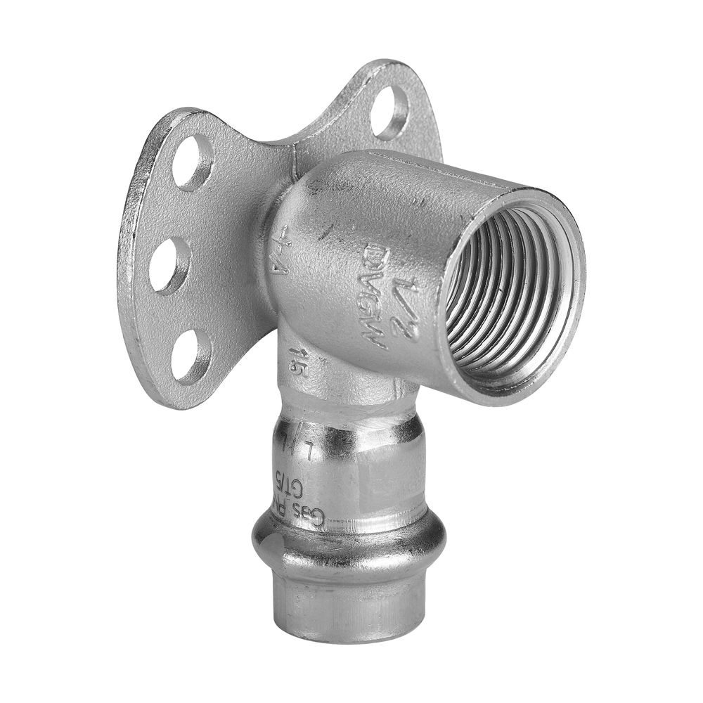 Viega Sanpress Inox G Wandscheibe 0225.5, d. 22mm x Rp 3/4", Stahl nichtrostend... VIEGA-493974 4015211493974 (Abb. 3)