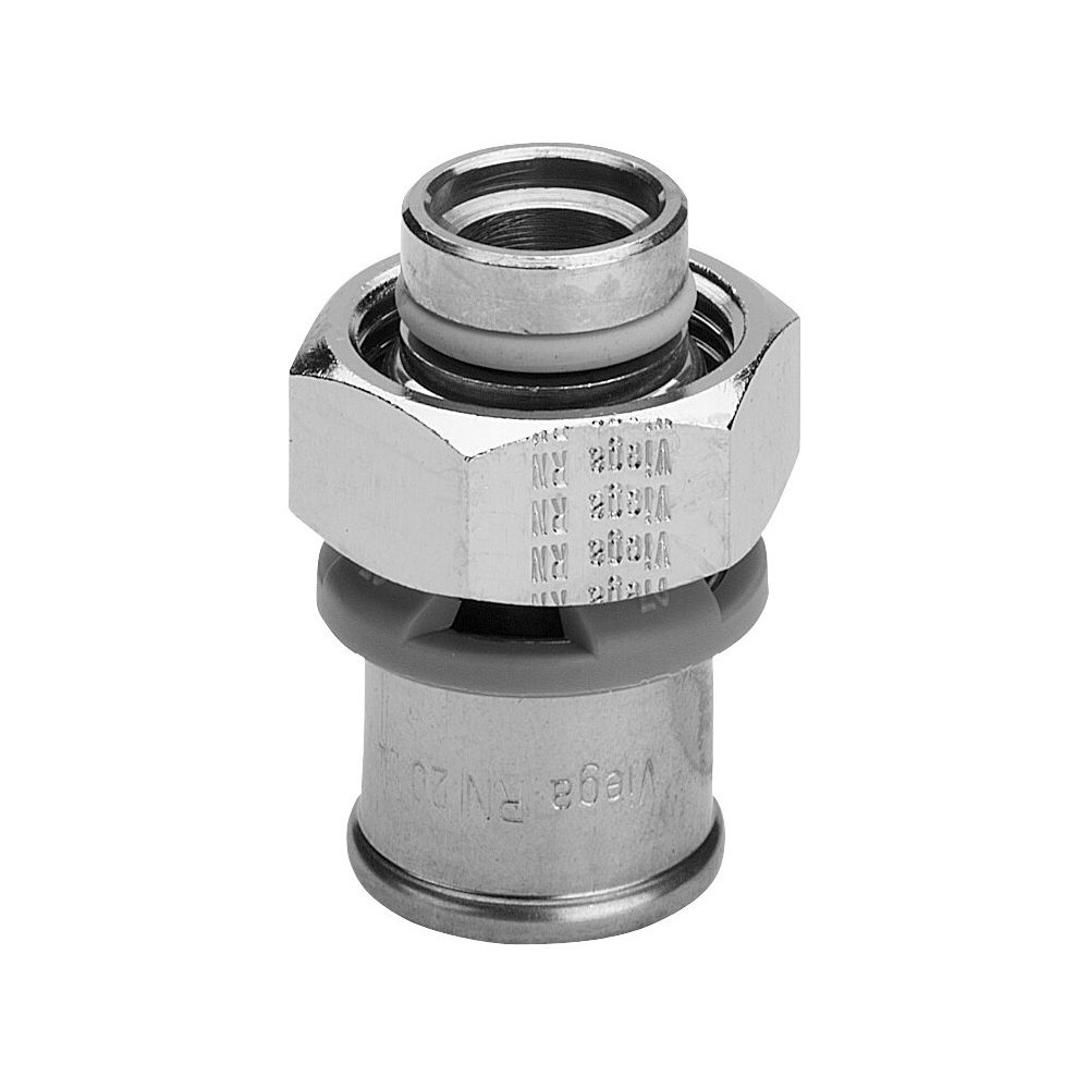 Viega Viegatherm P Verschraubung 1022P, d. 14mm, Messing vernickelt... VIEGA-301163 4015211301163 (Abb. 3)