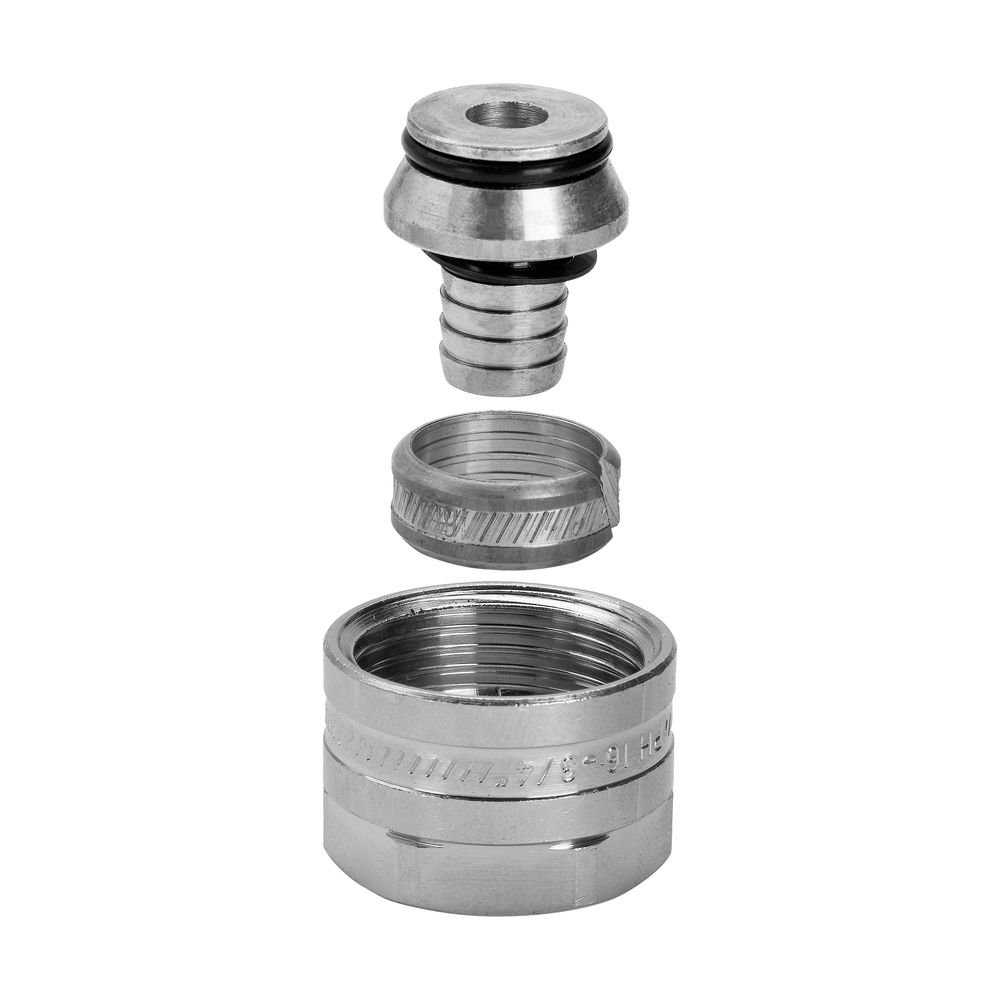 Viega Fonterra Anschlussverschraubung 1037, Eurokonus, Klemmanschluss, G 3/4" x 17mm, Mes... VIEGA-614539 4015211614539 (Abb. 3)