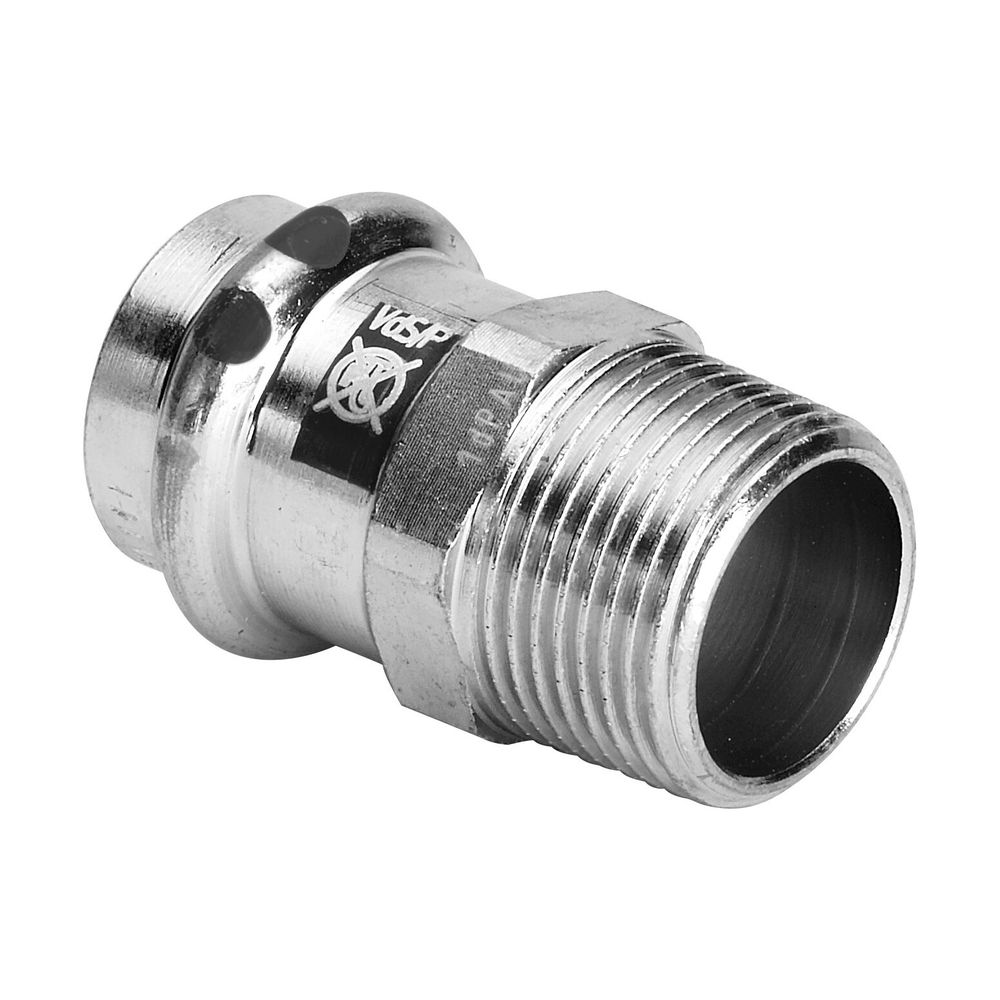Viega Prestabo Übergangsstück mit SC-Contur 1111LF, labs-frei, d. 22mm x R 3/4", Stahl ve... VIEGA-714994 4015211714994 (Abb. 3)