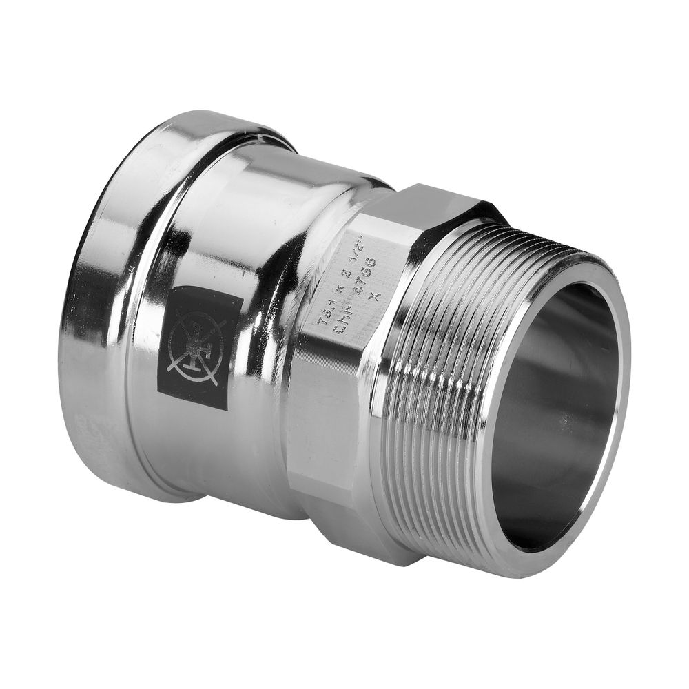 Viega Prestabo XL Übergangsstück 1111XL, d. 88,9mm x R 3", Stahl verzinkt... VIEGA-629984 4015211629984 (Abb. 3)
