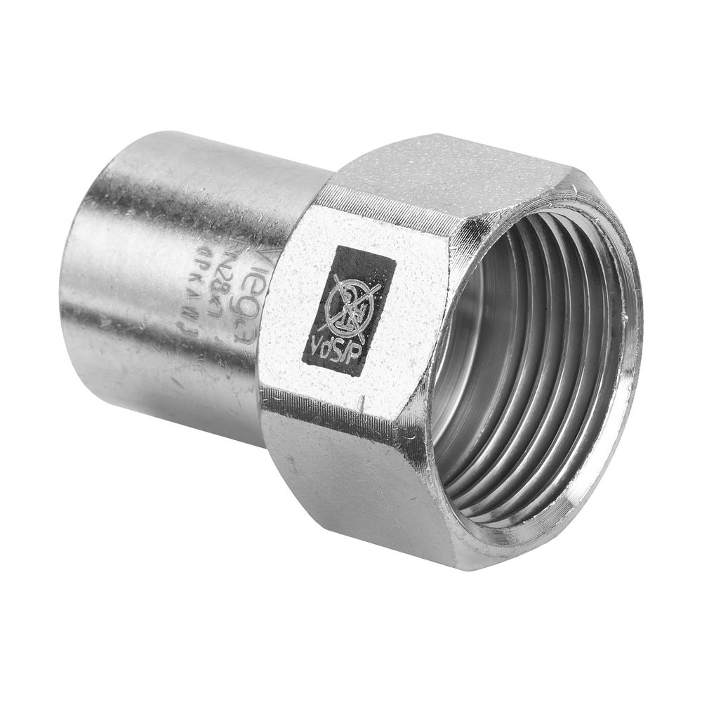 Viega Prestabo Einsteckstück 1112.1, d. 22mm x Rp 1/2", Stahl verzinkt... VIEGA-559168 4015211559168 (Abb. 3)