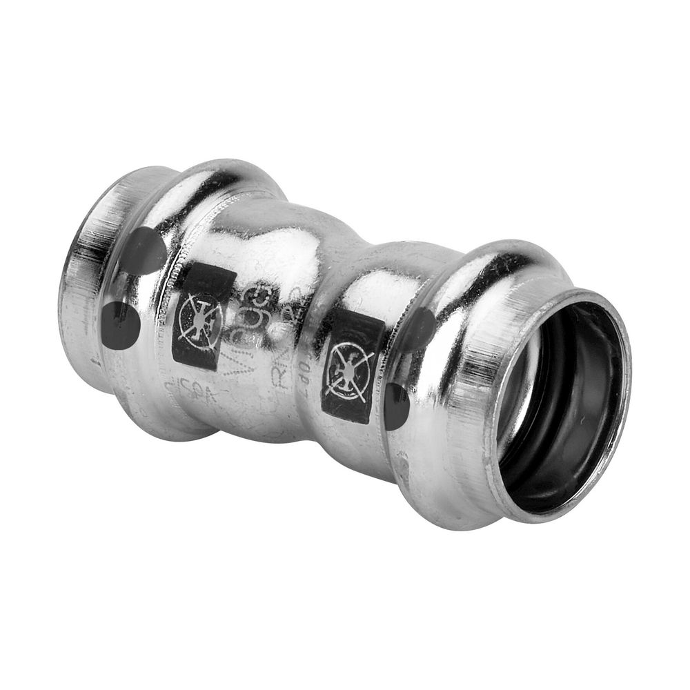 Viega Prestabo LF Muffe mit SC-Contur 1115LF, labs-frei, d. 22mm, Stahl verzinkt... VIEGA-715687 4015211715687 (Abb. 3)
