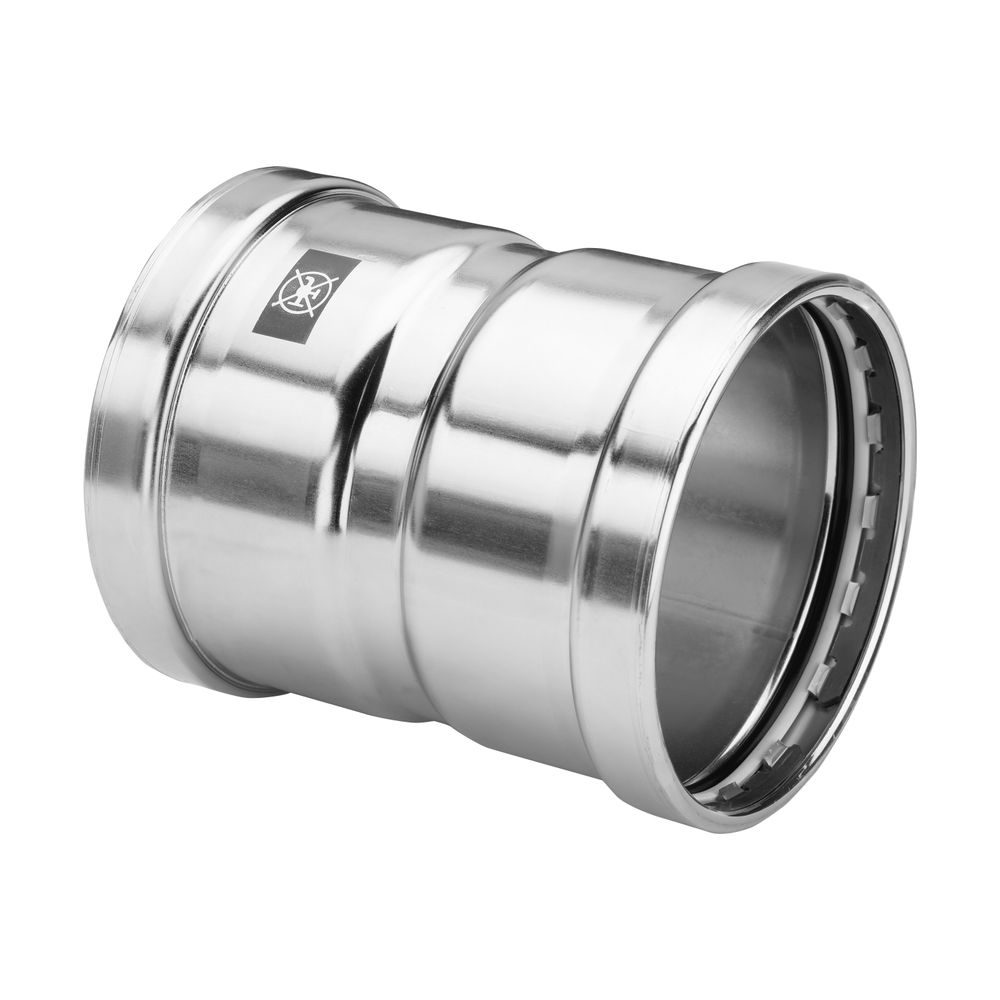 Viega Prestabo XL Muffe mit SC-Contur 1115XL, 64mm, Stahl verzinkt... VIEGA-597726 4015211597726 (Abb. 3)