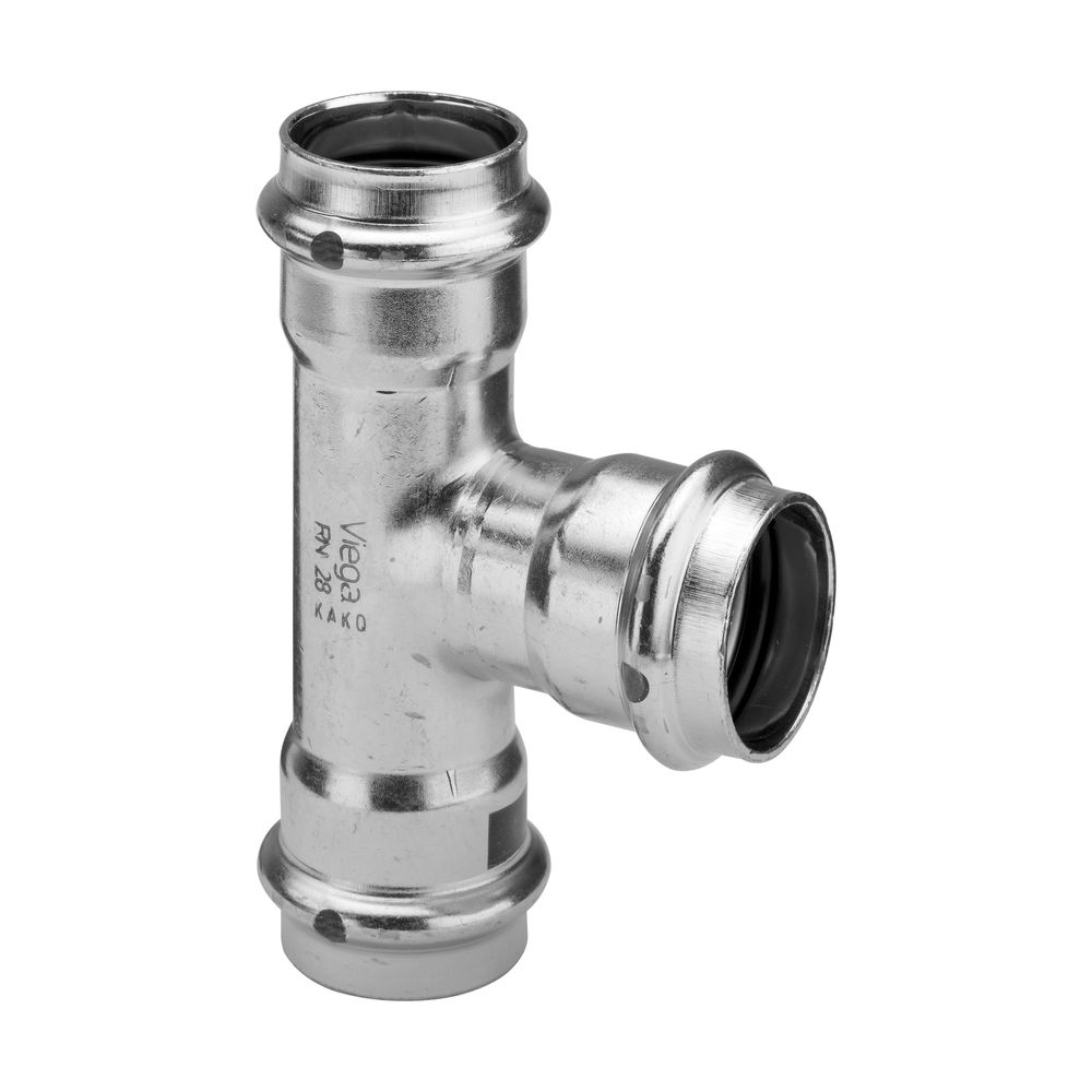Viega Prestabo T-Stück mit SC-Contur 1118, d. 35mm, Stahl verzinkt... VIEGA-558659 4015211558659 (Abb. 3)