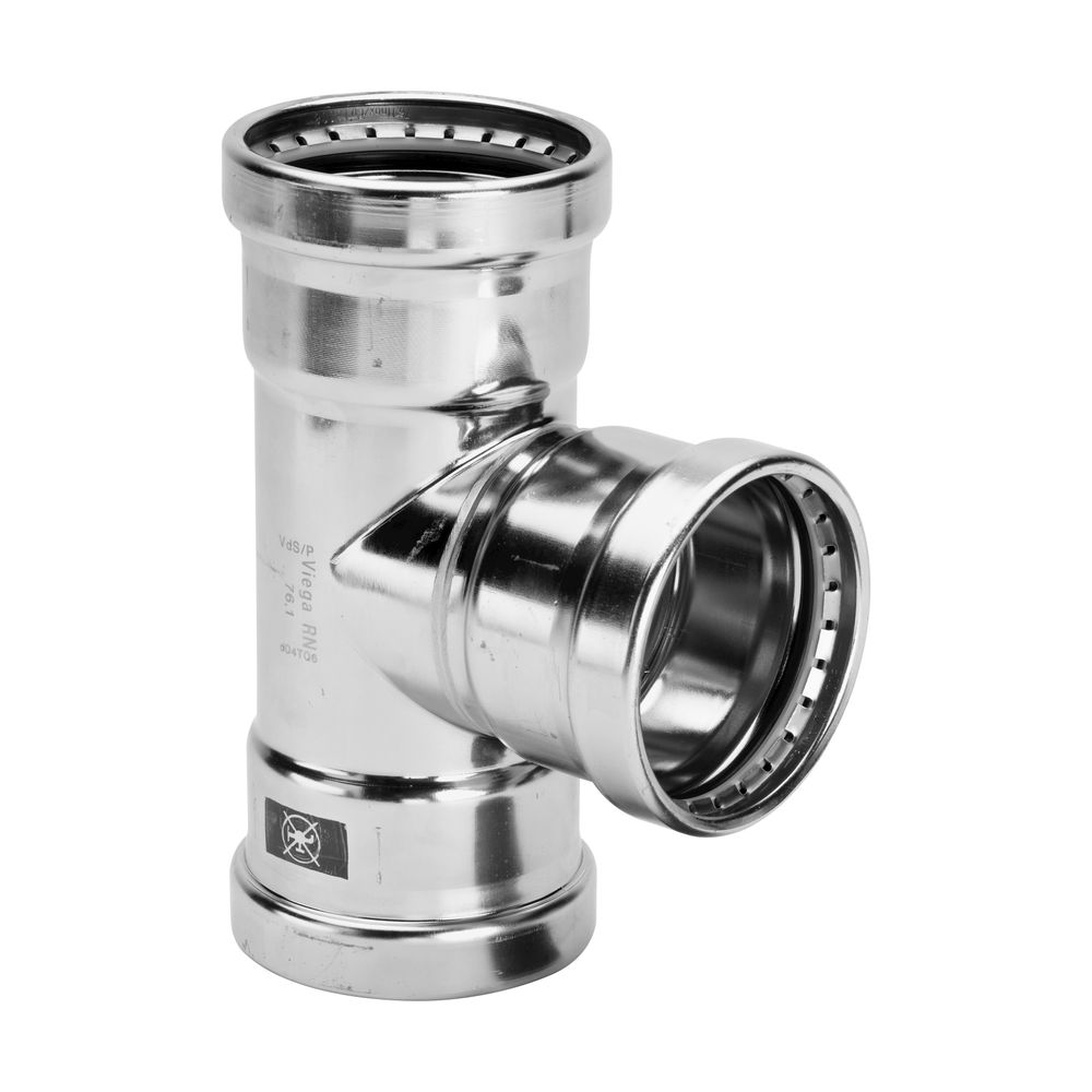 Viega T-Stück mit SC Prestabo 1118XLLF in LABS-frei in 88,9mm... VIEGA-716561 4015211716561 (Abb. 3)