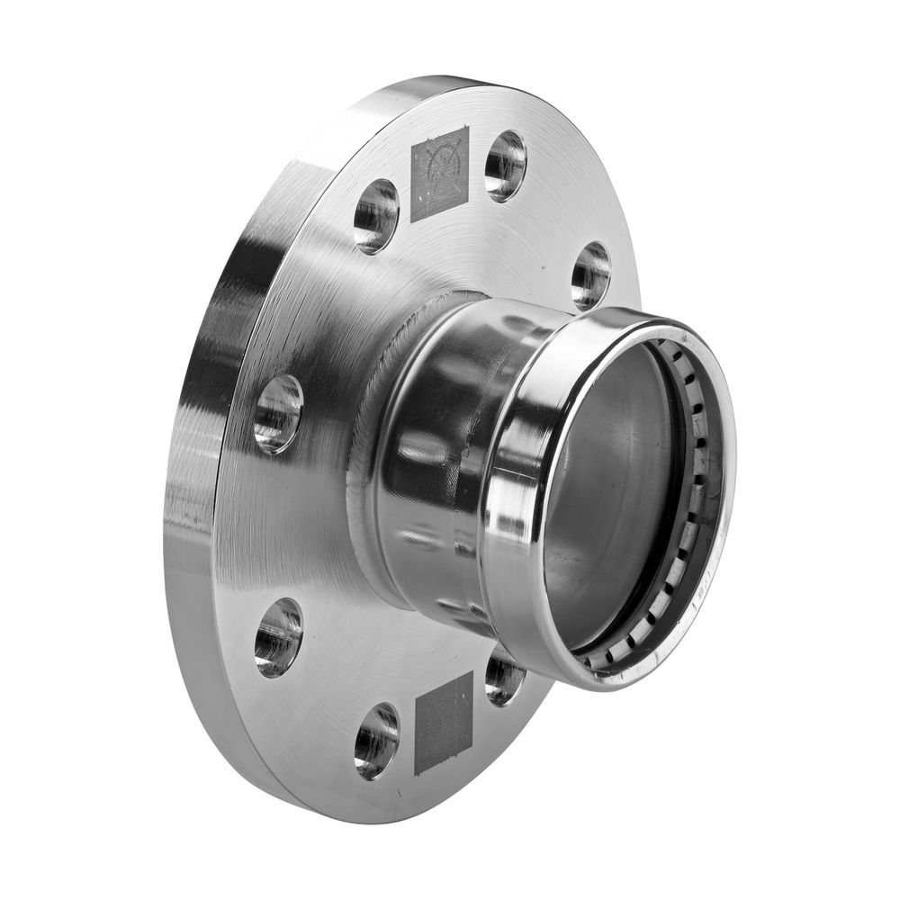 Viega Prestabo XL Flanschübergang mit SC-Contur 1159XL, d. 64mm, 8 Bohrungen, Stahl verzi... VIEGA-598204 4015211598204 (Abb. 3)