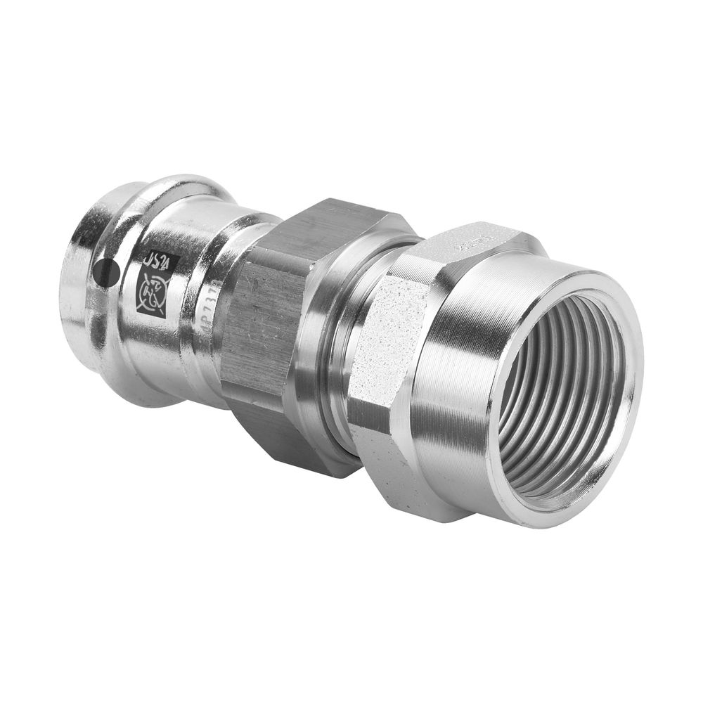 Viega Prestabo Übergangsverschraubung mit SC-Contur 1162, flachdichtend, d. 28mm x Rp 1",... VIEGA-643485 4015211643485 (Abb. 3)