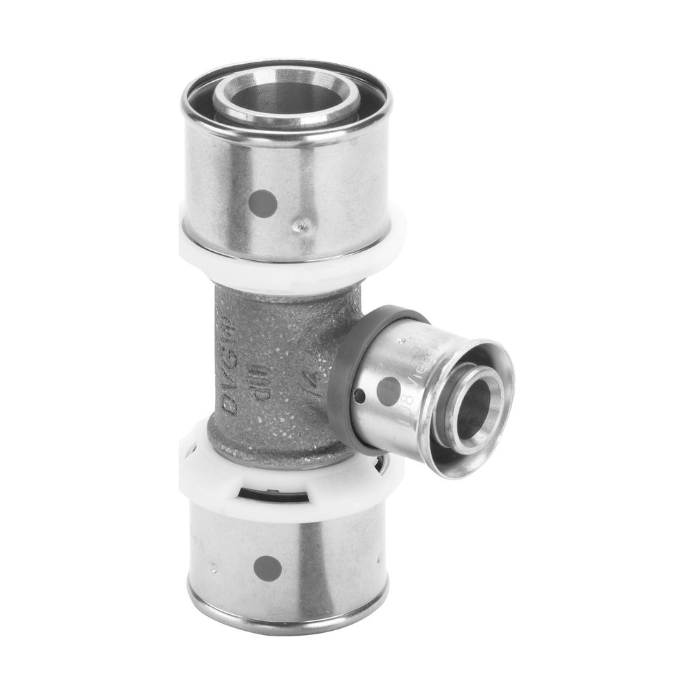 Viega Fonterra T-Stück 1218.3, 40x20x40mm, Rotguss... VIEGA-656416 4015211656416 (Abb. 3)