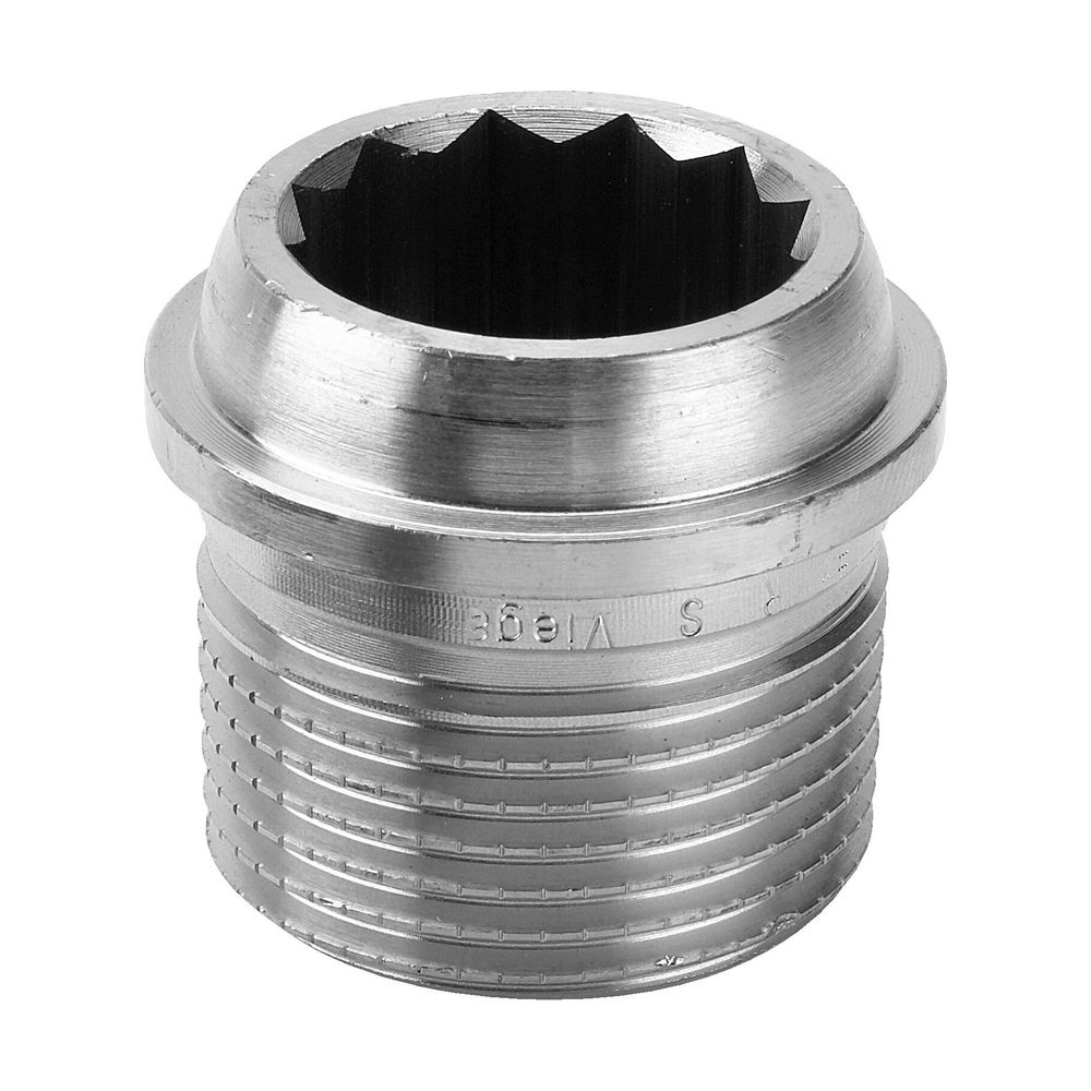 Viega Tülle 1221-645, R 1/4", Messing... VIEGA-143978 4015211143978 (Abb. 2)