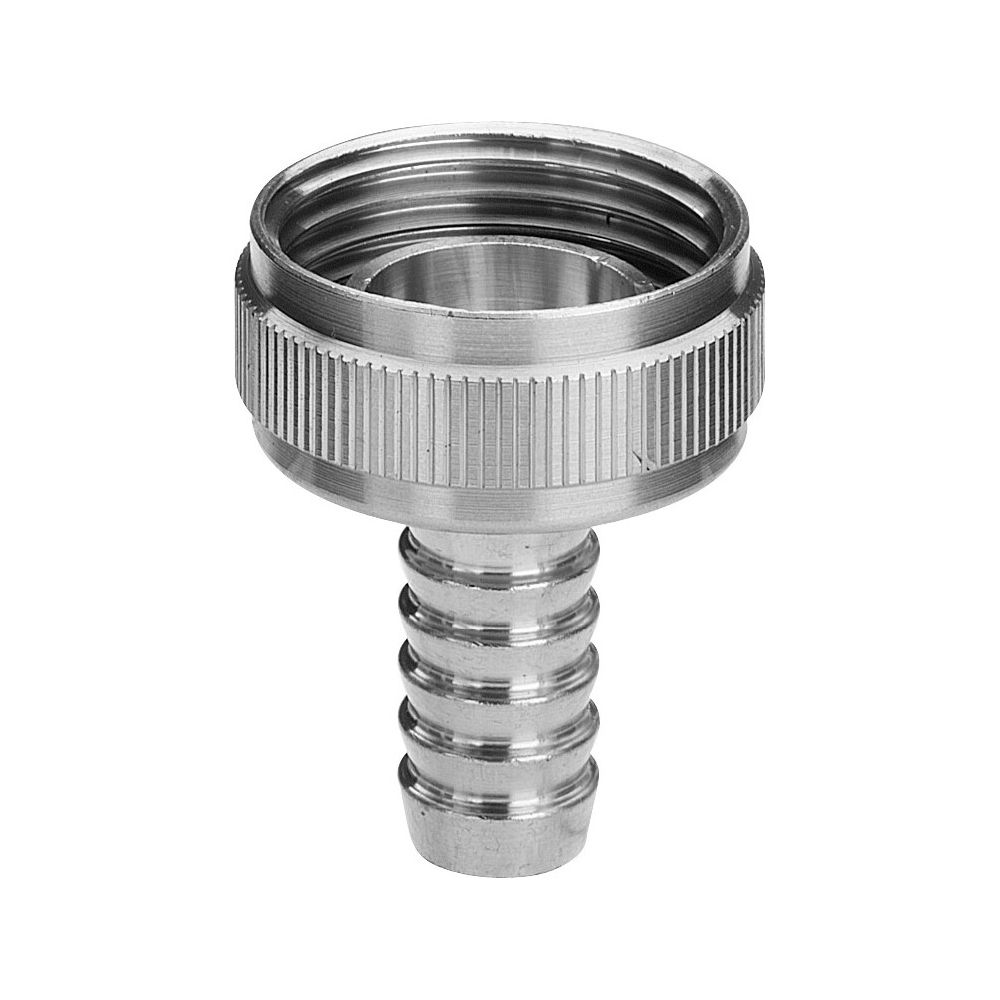 Viega Schlauchverschraubung 1814, flachdichtend, reduziert, für ID-Schlauch 1/2" x 3/8", ... VIEGA-113322 4015211113322 (Abb. 5)