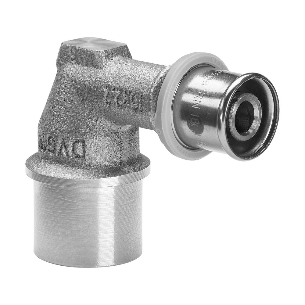 Viega Sanfix P Übergangsbogen 90 Grad mit SC-Contur 2114.1, d. 32mm x Rp 1", Rotguss... VIEGA-595821 4015211595821 (Abb. 3)