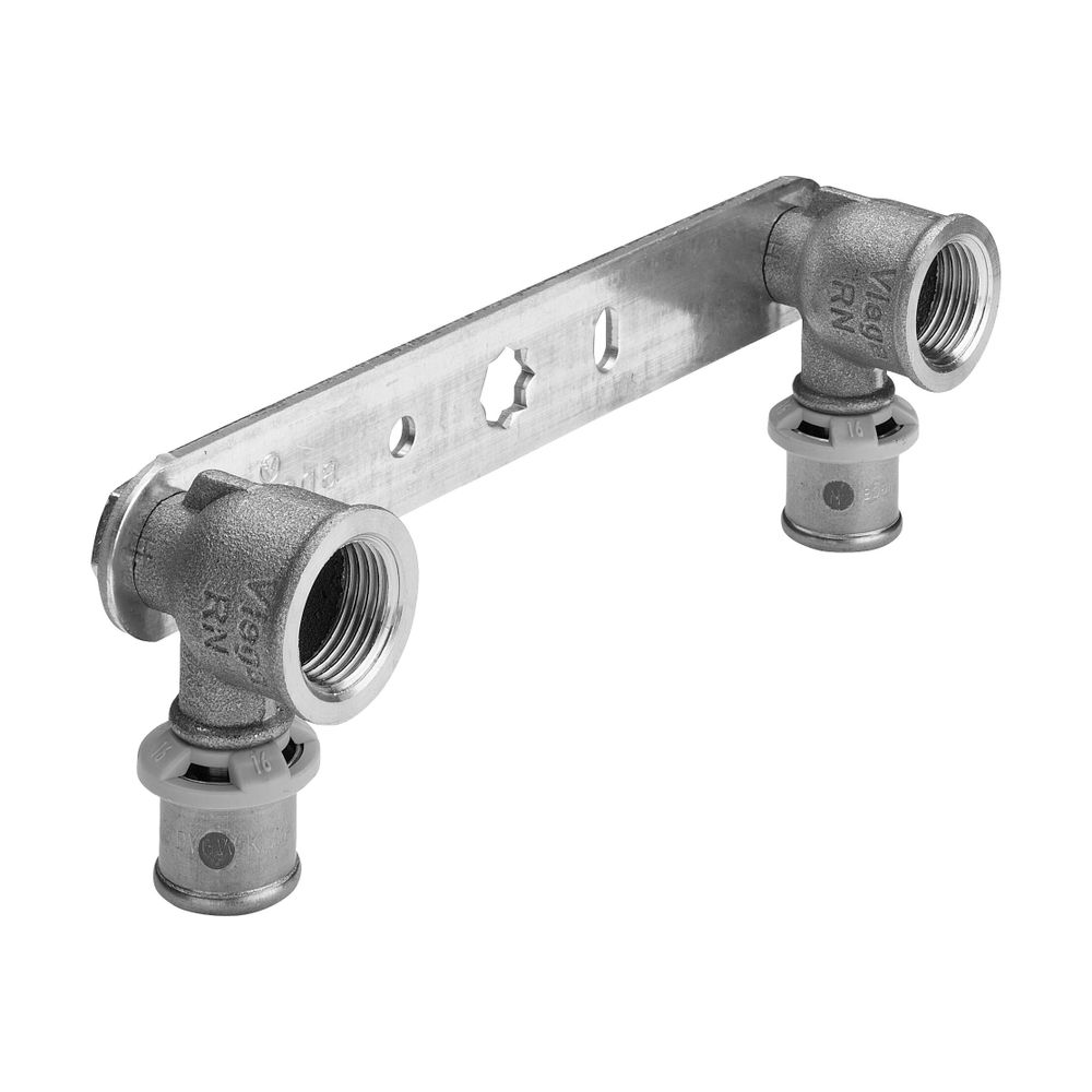 Viega Sanfix P Montageeinheit mit SC-Contur 2124.05, d. 16mm x Rp 1/2", Rotguss... VIEGA-331542 4015211331542 (Abb. 3)