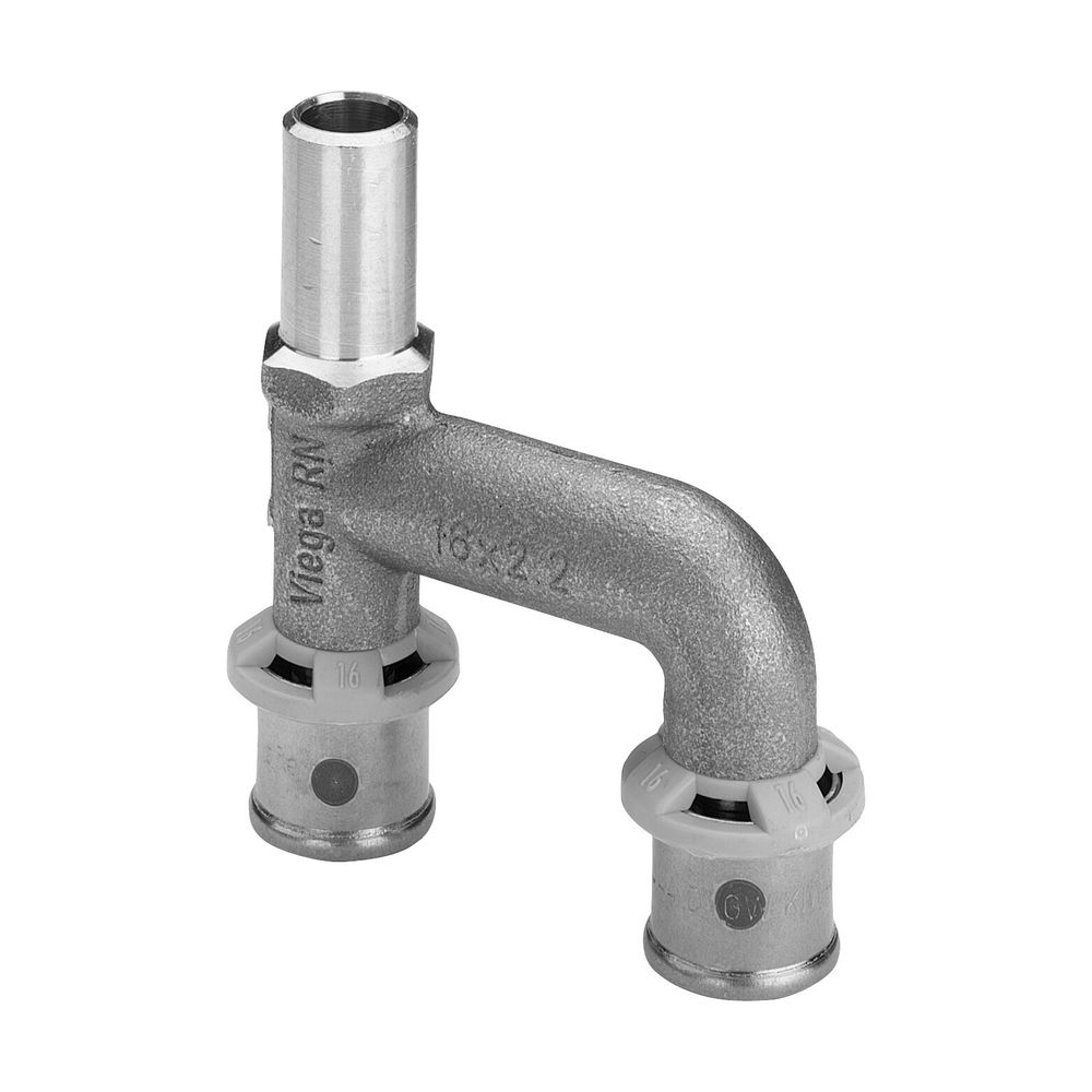 Viega Erweiterungs-T-Stück mit SC Sanfix P 2126.32 in 15x16mm Rotguss... VIEGA-378479 4015211378479 (Abb. 3)