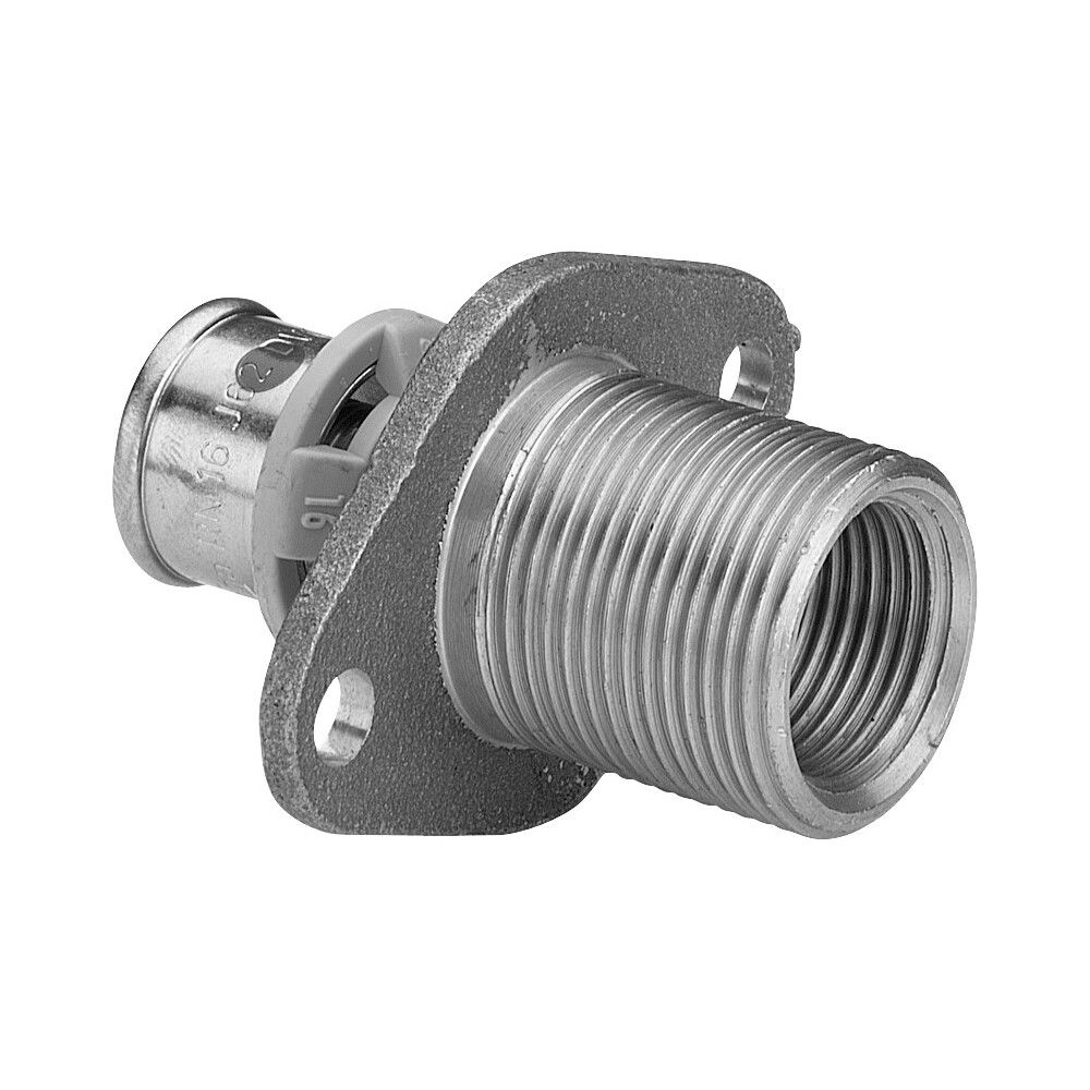 Viega Sanfix P Wanddurchführung mit SC-Contur 2132.3, d. 16mm x Rp 1/2", Länge 30mm, Rotg... VIEGA-304065 4015211304065 (Abb. 3)