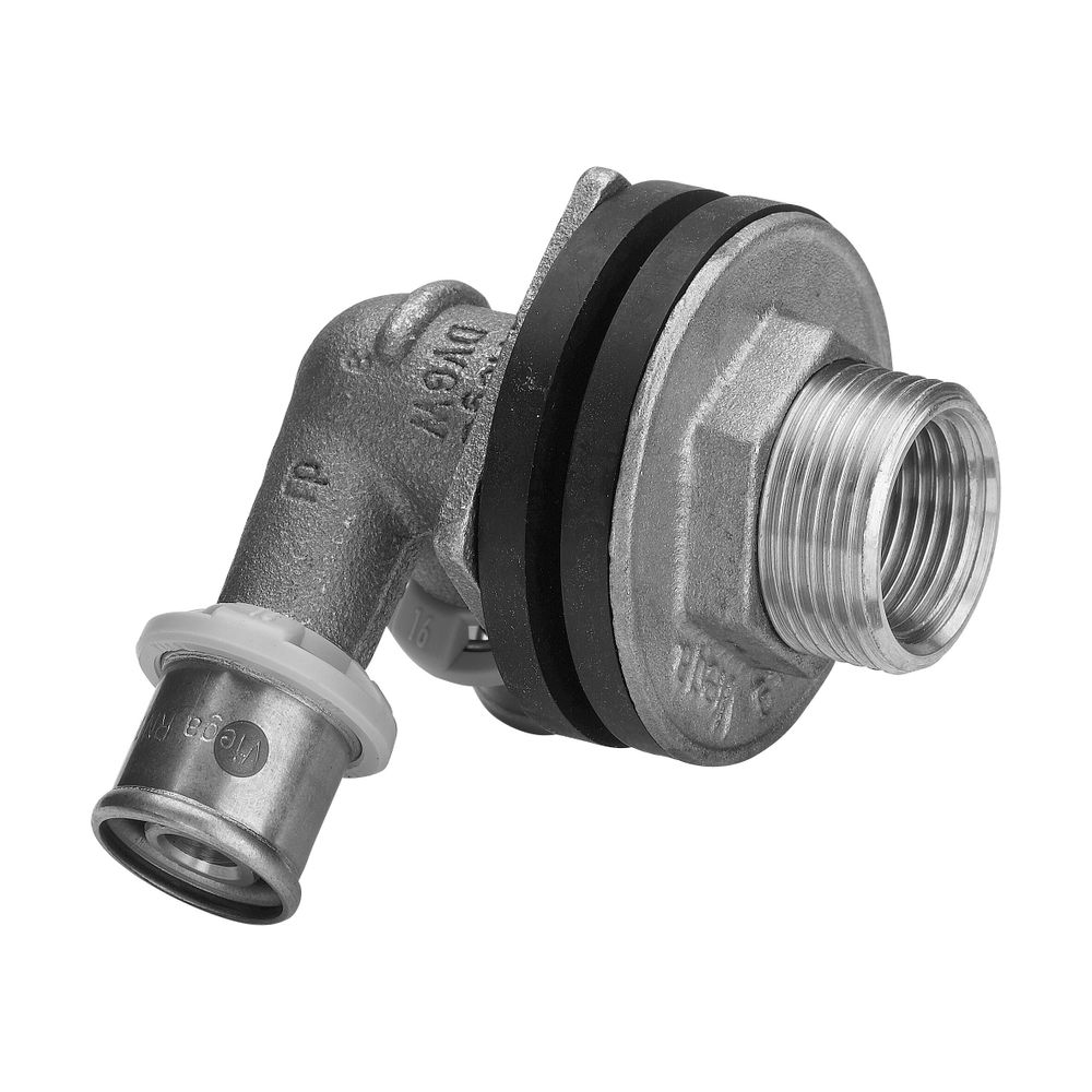 Viega Doppelwanddurchführung mit SC Sanfix P 2132.41 in 16mmxRp1/2x18mm Rg... VIEGA-310783 4015211310783 (Abb. 3)