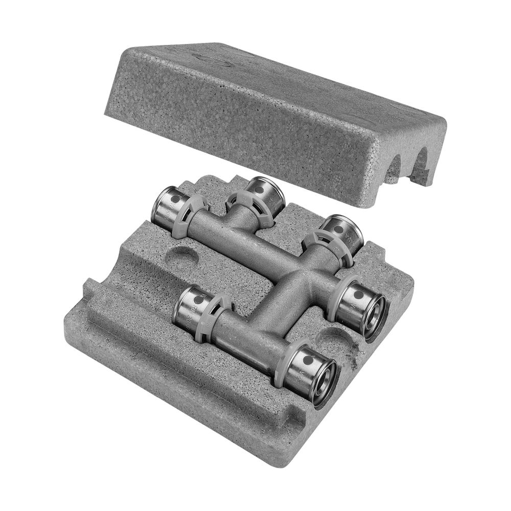 Viega Sanfix P Kreuzungs-T-Stück mit SC-Contur 2149, d. 20x20x20mm, Messing... VIEGA-409319 4015211409319 (Abb. 3)