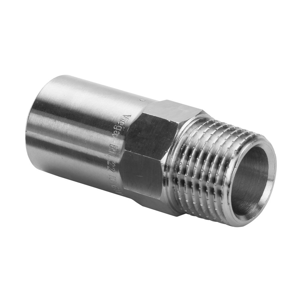 Viega Sanpress Einsteckstück 2211.1, d. 18mm x R 3/4", Siliziumbronze... VIEGA-285104 4015211285104 (Abb. 3)