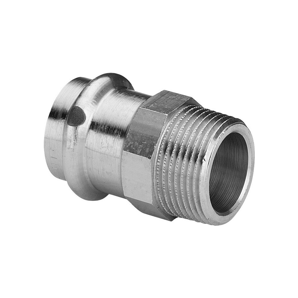 Viega Sanpress Übergangsstück mit SC-Contur 2211, d. 28mm x R 1", Siliziumbronze... VIEGA-106508 4015211106508 (Abb. 3)
