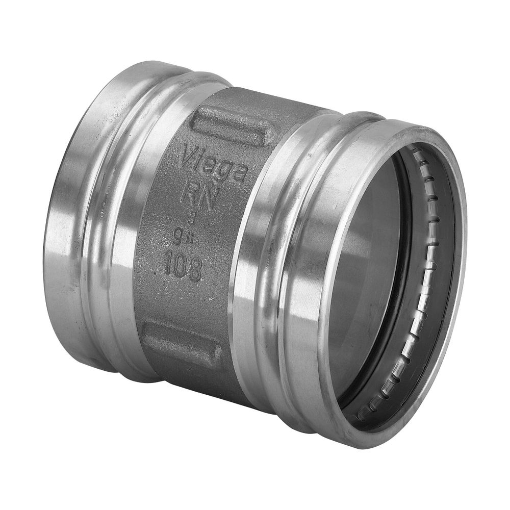 Viega Sanpress XL Muffe mit SC-Contur 2215XLLF, labs-frei, 76,1mm, Rotguss... VIEGA-432553 4015211432553 (Abb. 3)