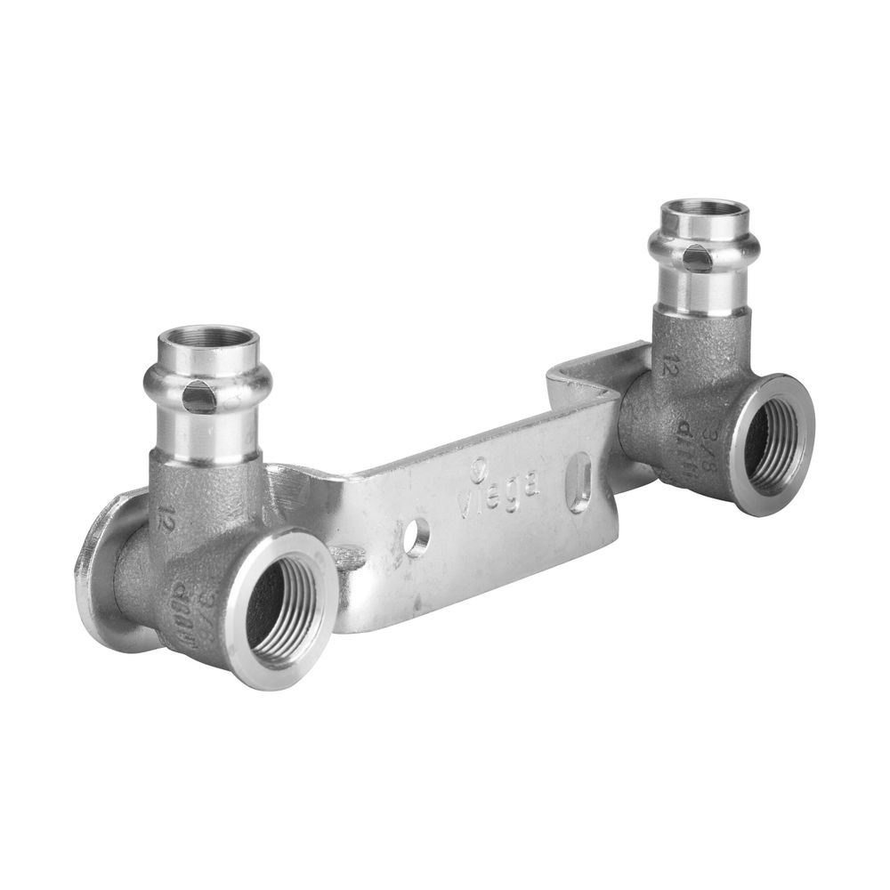 Viega Sanpress XL Montageeinheit mit SC-Contur 2222.6EX, d. 12mm x Rp 3/8" x 120mm, Siliz... VIEGA-357351 4015211357351 (Abb. 3)