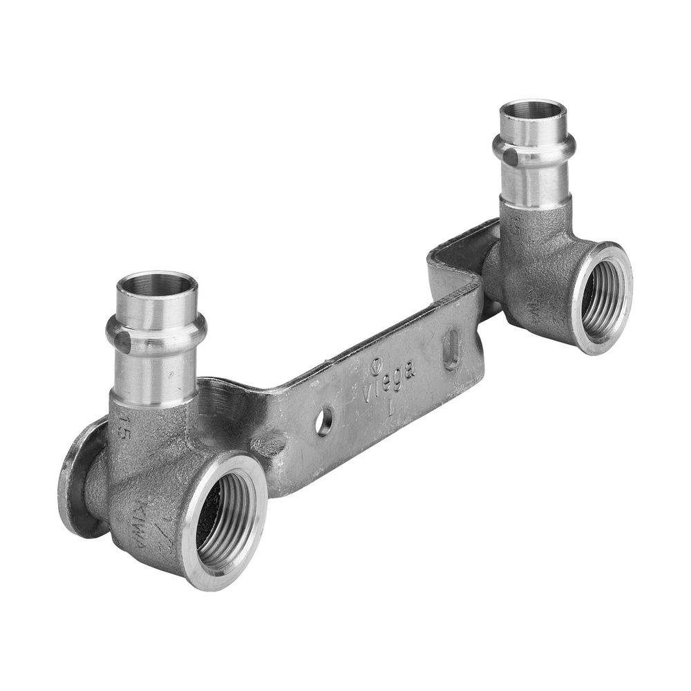 Viega Sanpress XL Montageeinheit mit SC-Contur 2222, d. 15mm x Rp 1/2" x 150mm, Siliziumb... VIEGA-295462 4015211295462 (Abb. 3)