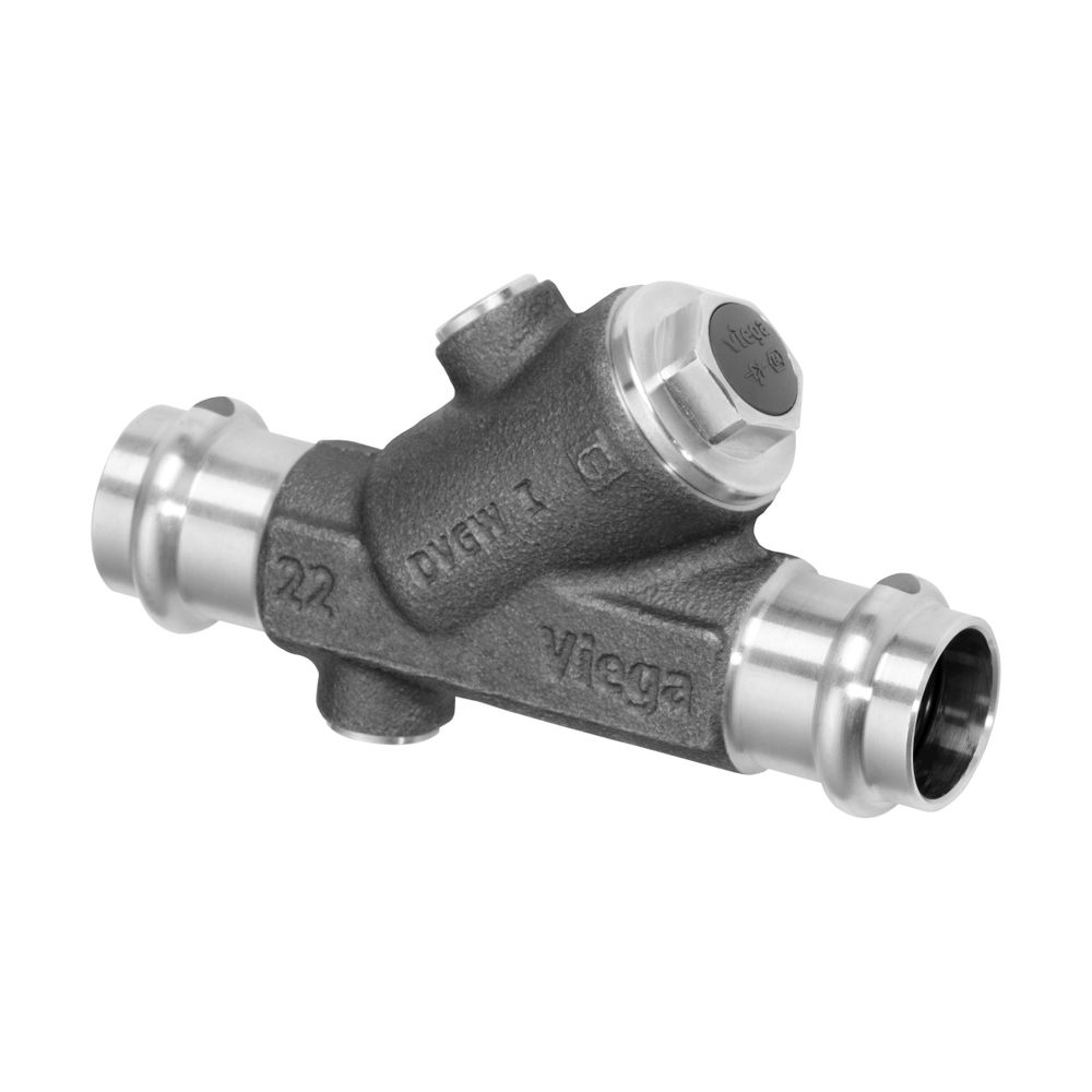 Viega Easytop XL Rückflussverhinderer mit SC-Contur 2239.4, DN 15, d. 18mm, Rotguss... VIEGA-757533 4015211757533 (Abb. 5)