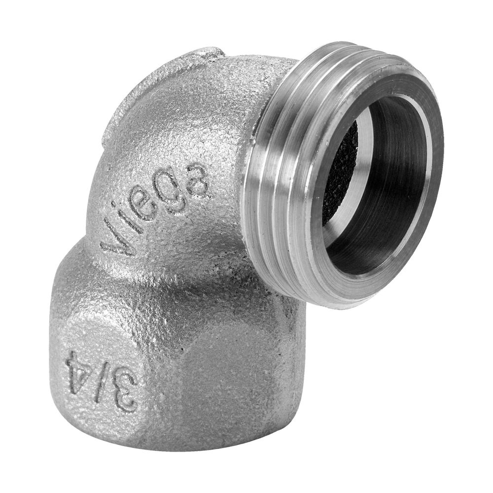 Viega Winkel 2255-713, G 3/4" x Rp 1", Rotguss... VIEGA-391027 4015211391027 (Abb. 2)