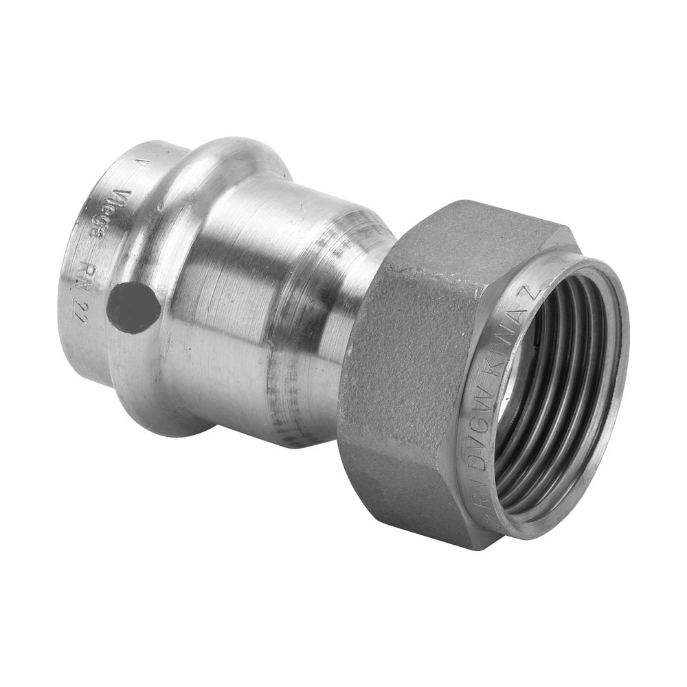 Viega Sanpress Anschlussverschraubung mit SC-Contur 2263, flachdichtend, d. 15mm x G 3/4"... VIEGA-265663 4015211265663 (Abb. 3)