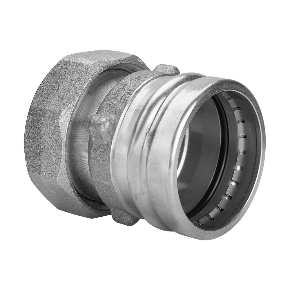 Viega Sanpress XL Anschlussverschraubung mit SC-Contur 2263XL, d. 88,9 x G 3 1/2", Rotgus... VIEGA-365134 4015211365134 (Abb. 3)
