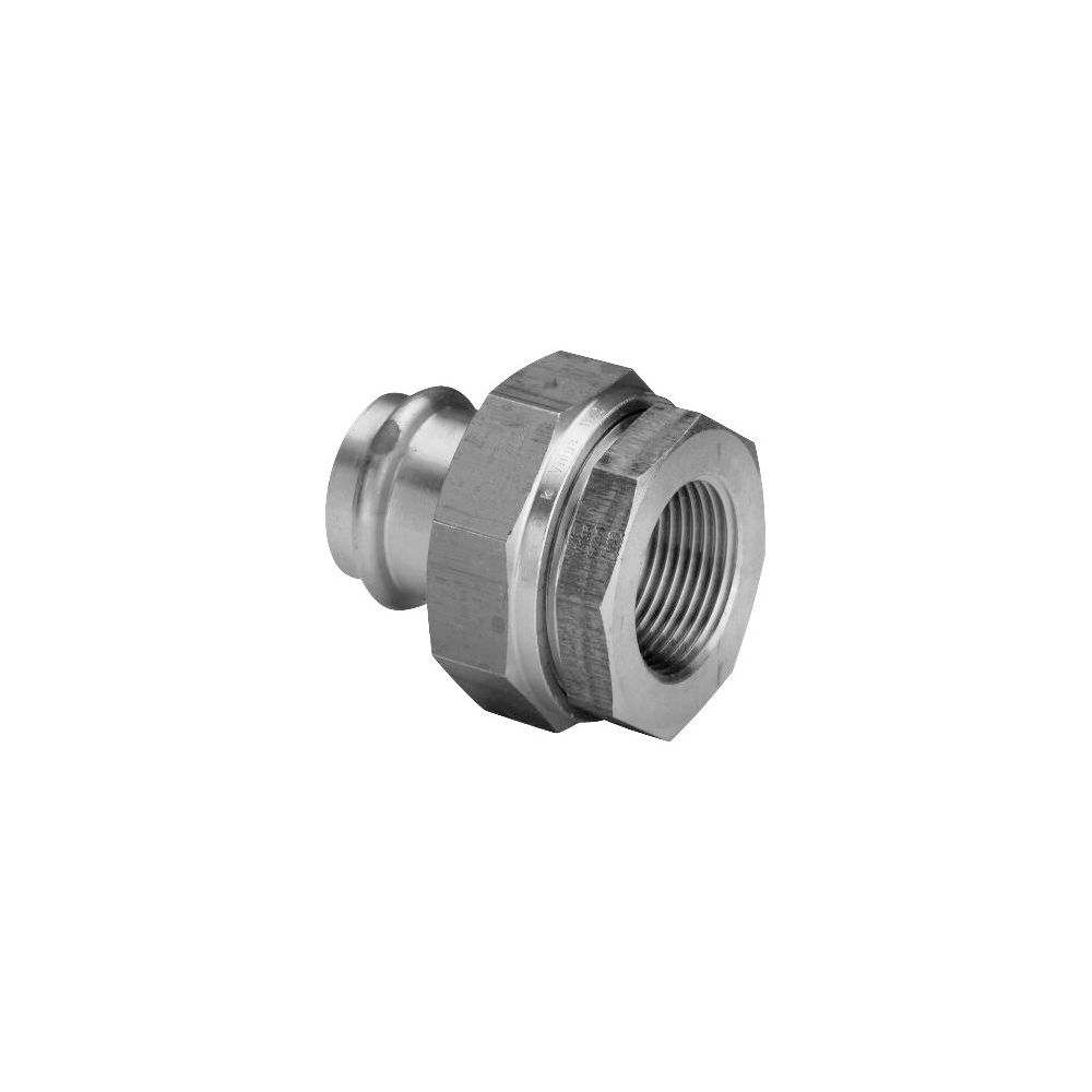Viega Sanpress Isolierverschraubung mit SC-Contur 2267, d. 22mm x Rp 1", Siliziumbronze... VIEGA-469504 4015211469504 (Abb. 3)