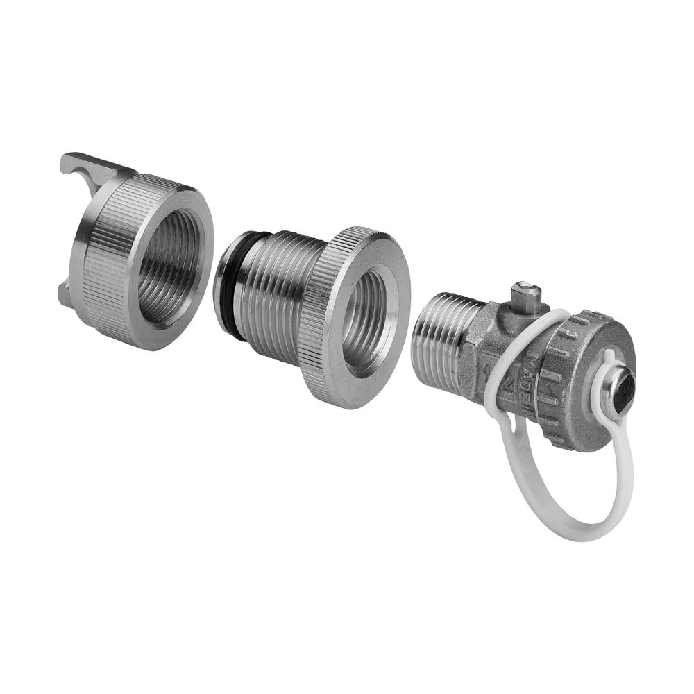 Viega Abdrückstopfen 2269 mit KFE-Hahn, d. 22mm, Messing... VIEGA-140557 4015211140557 (Abb. 5)