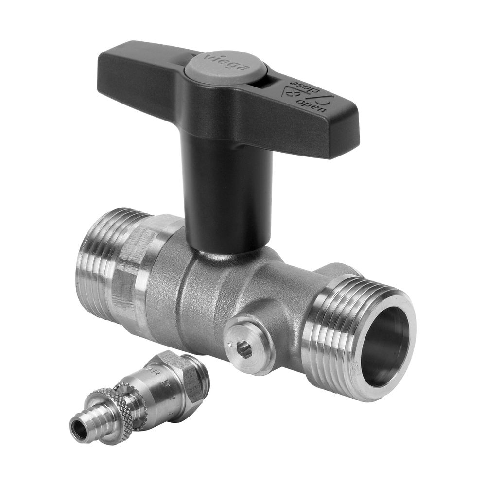 Viega Easytop XL Kugelhahn 2275.6, G 1", Siliziumbronze... VIEGA-747015 4015211747015 (Abb. 5)