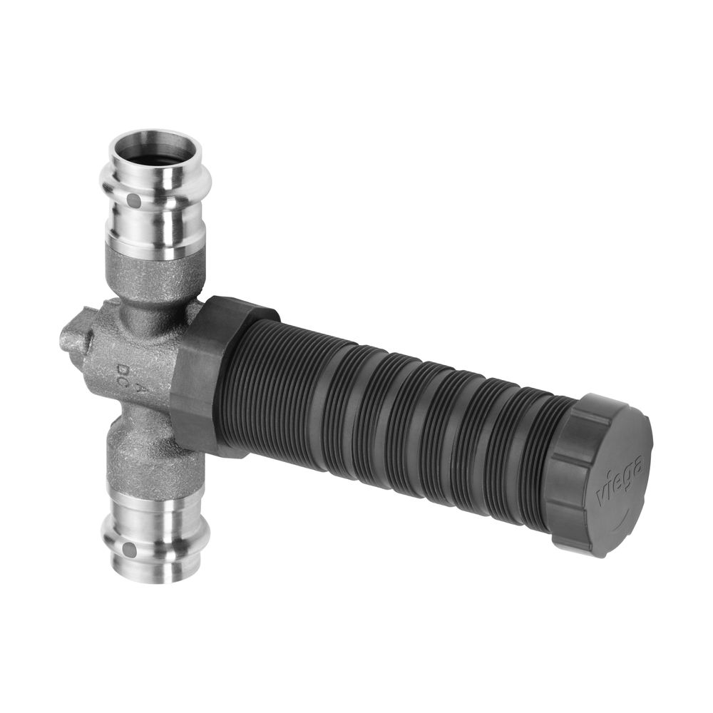 Viega Easytop UP-Freiflussventil mit SC-Contur 2278.5, d. 22mm, Einbautiefe 45-130mm, Sil... VIEGA-747367 4015211747367 (Abb. 3)