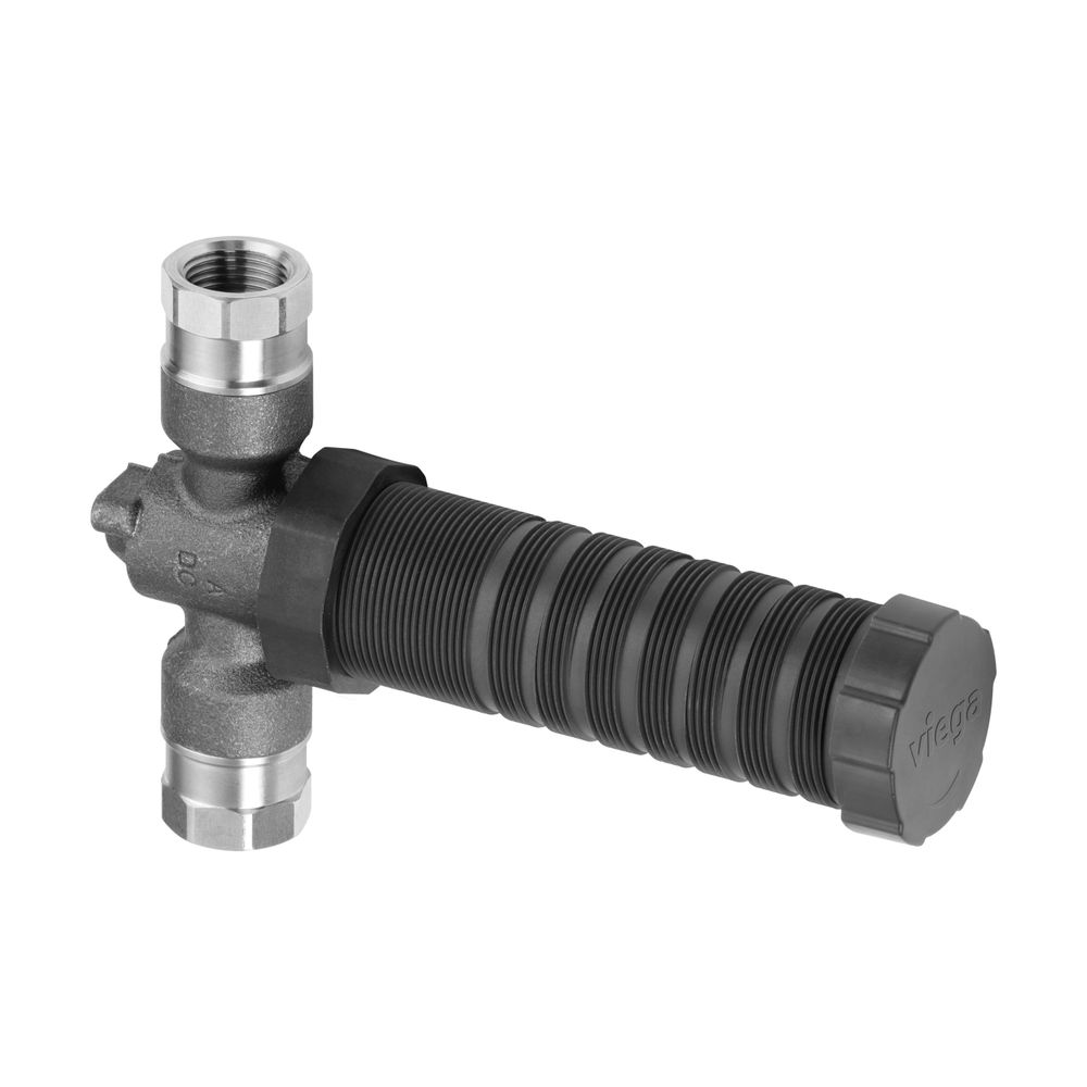 Viega Easytop UP-Freiflussventil 2278.6, Rp 3/4", Einbautiefe 45-130mm, Siliziumbronze... VIEGA-747381 4015211747381 (Abb. 3)