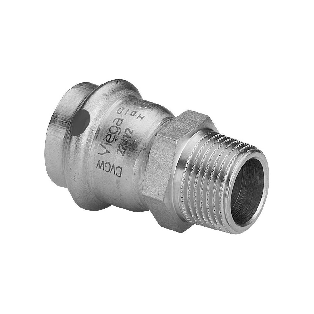 Viega Sanpress Inox Übergangsstück mit SC-Contur 2311, d. 28mm x R 1", Stahl nichtrostend... VIEGA-436520 4015211436520 (Abb. 3)