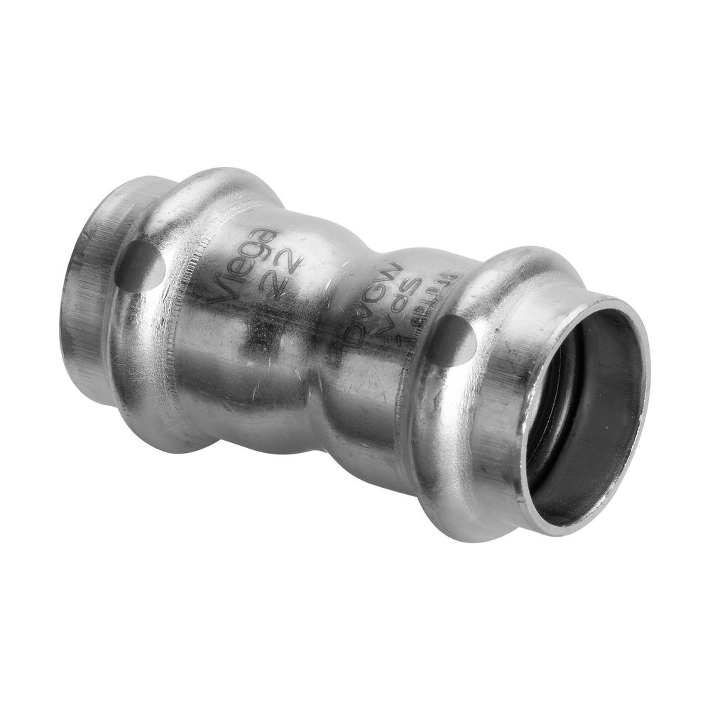 Viega Sanpress Inox LF Muffe mit SC-Contur 2315LF, labs-frei, d. 28mm, Stahl nichtrostend... VIEGA-666057 4015211666057 (Abb. 3)
