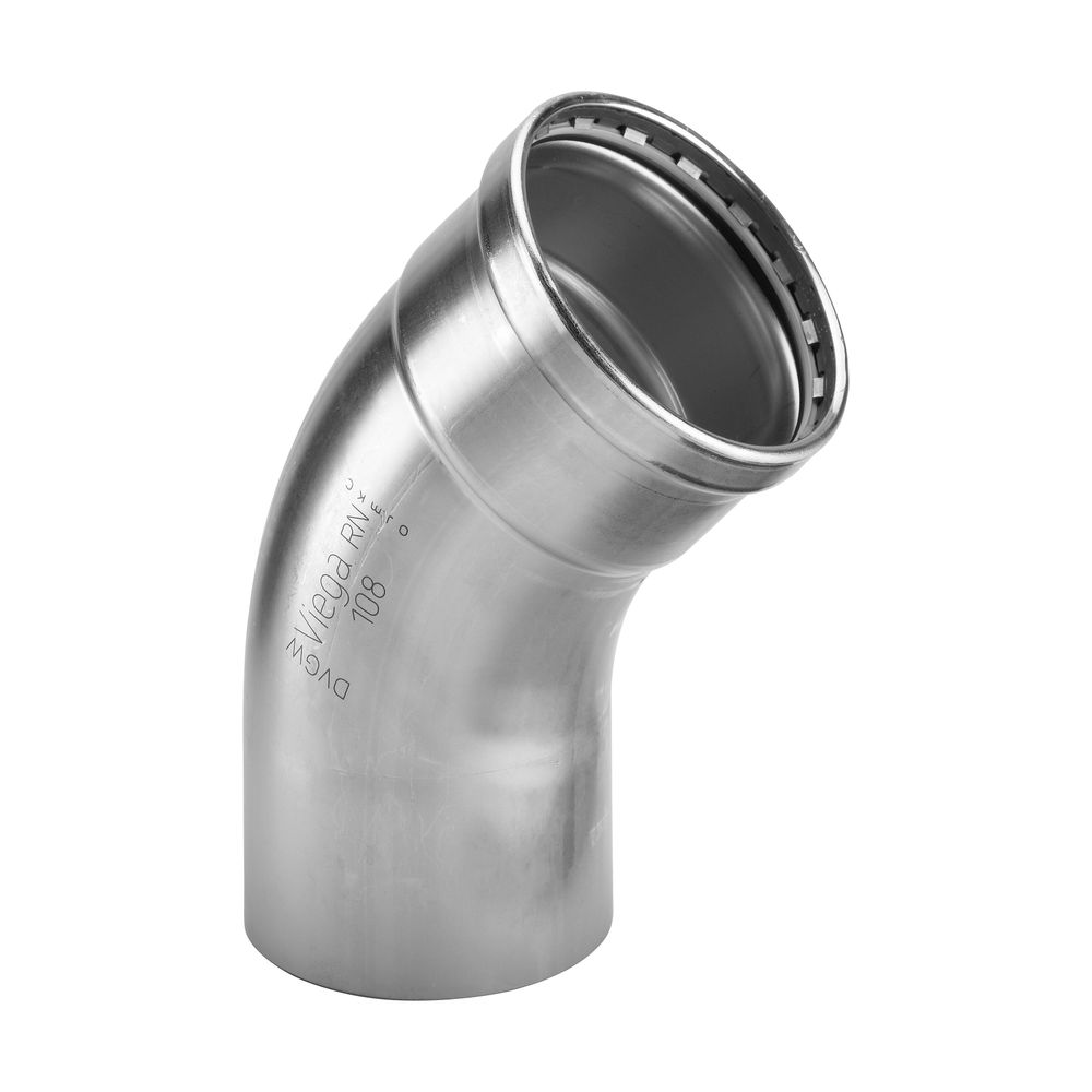 Viega Sanpress Inox XL-Bogen I/A 2326.1XL, d. 76,1mm, Stahl nichtrostend... VIEGA-482688 4015211482688 (Abb. 3)