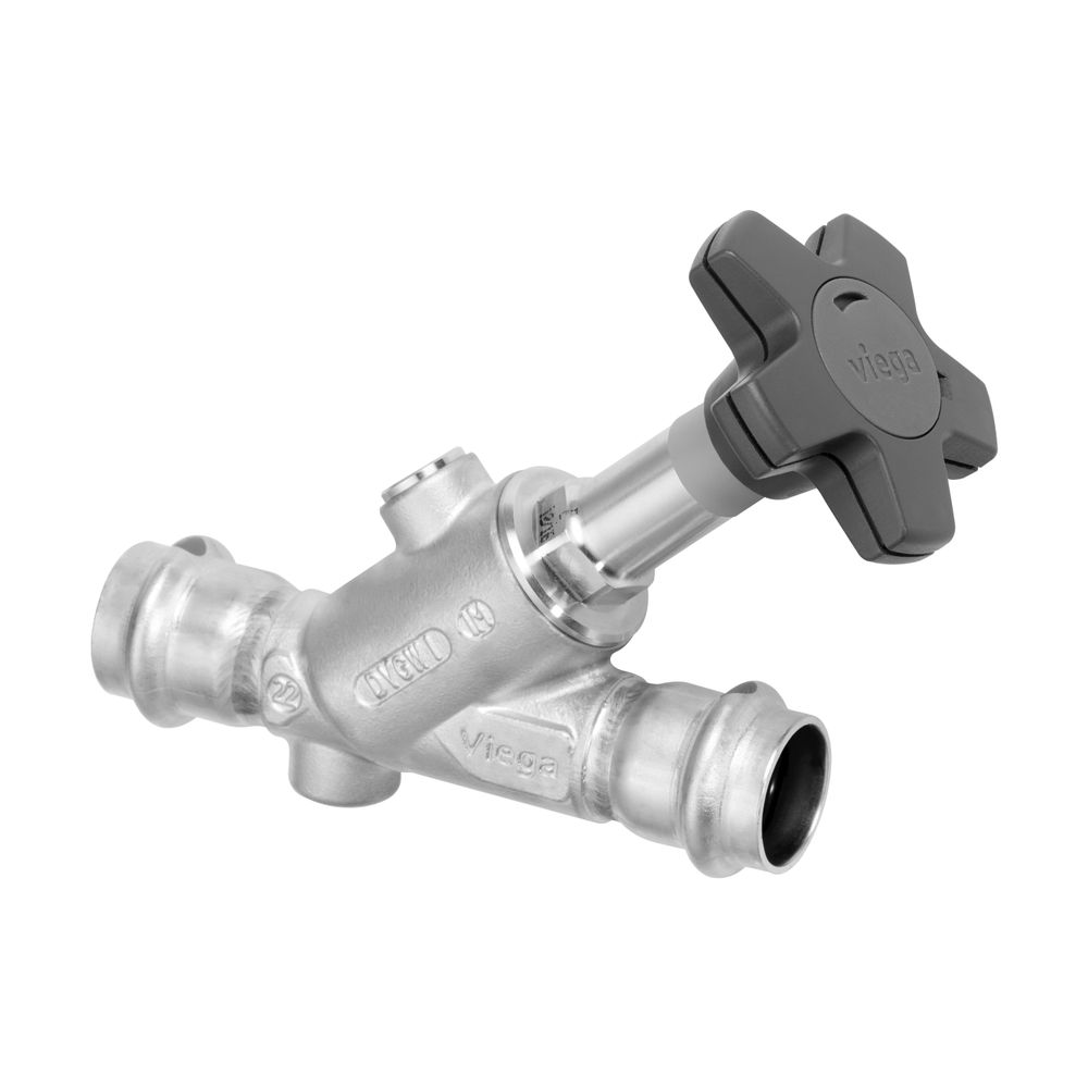 Viega Easytop Inox Schrägsitzventil mit SC-Contur 2337.5, DN 15, d. 18mm, Stahl nichtrost... VIEGA-757861 4015211757861 (Abb. 5)