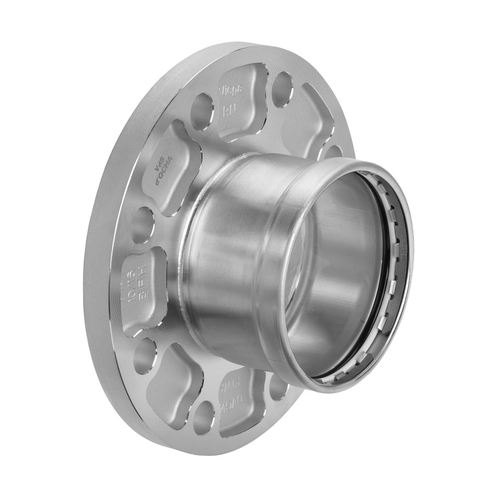 Viega Sanpress Inox XL Flanschübergang 2359XL d. 64mm, 4 Bohrungen, Edelstahl... VIEGA-616809 4015211616809 (Abb. 3)