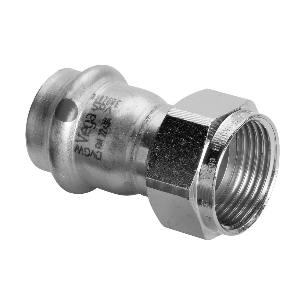 Viega Sanpress Inox LF Anschlussverschraubung mit SC-Contur, 2363LF, labs-frei, d. 54mm x... VIEGA-666774 4015211666774 (Abb. 3)