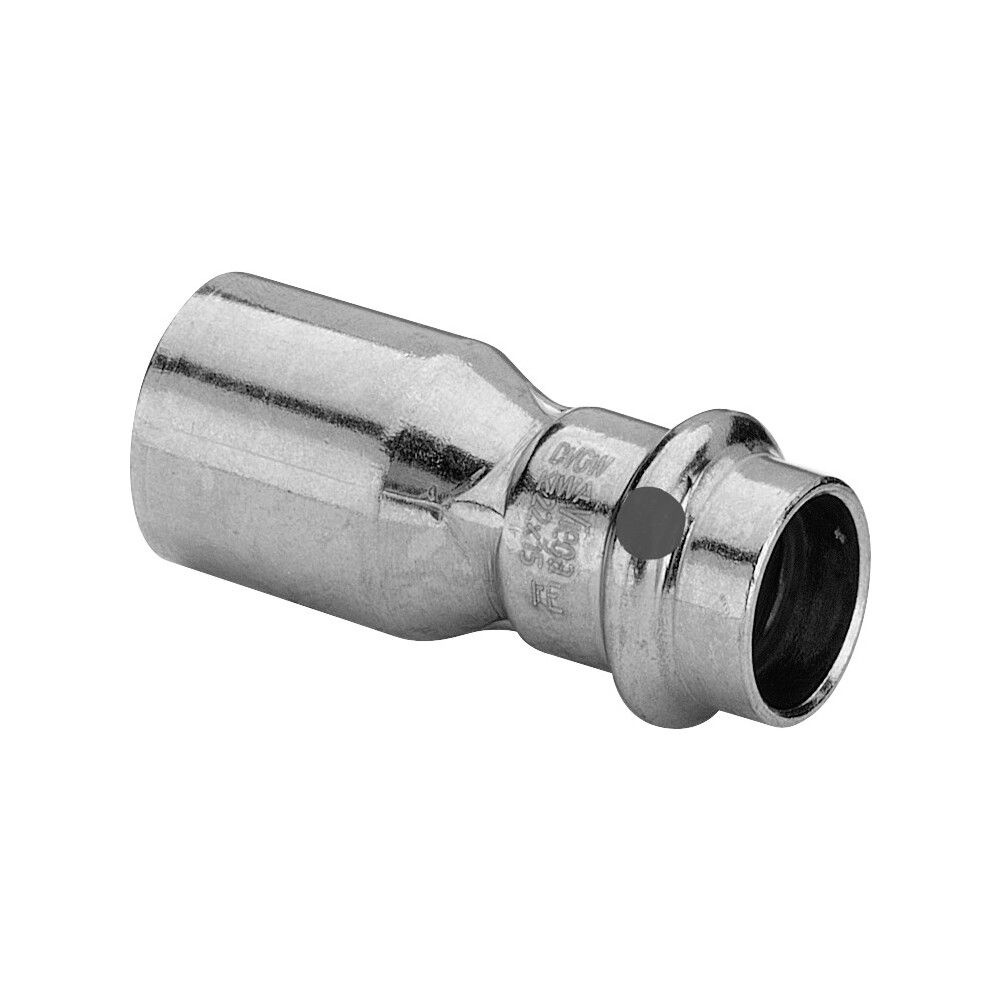 Viega Profipress Reduzierstück I/A mit SC-Contur 2415.1, d. 22x15mm, Kupfer... VIEGA-296377 4015211296377 (Abb. 3)