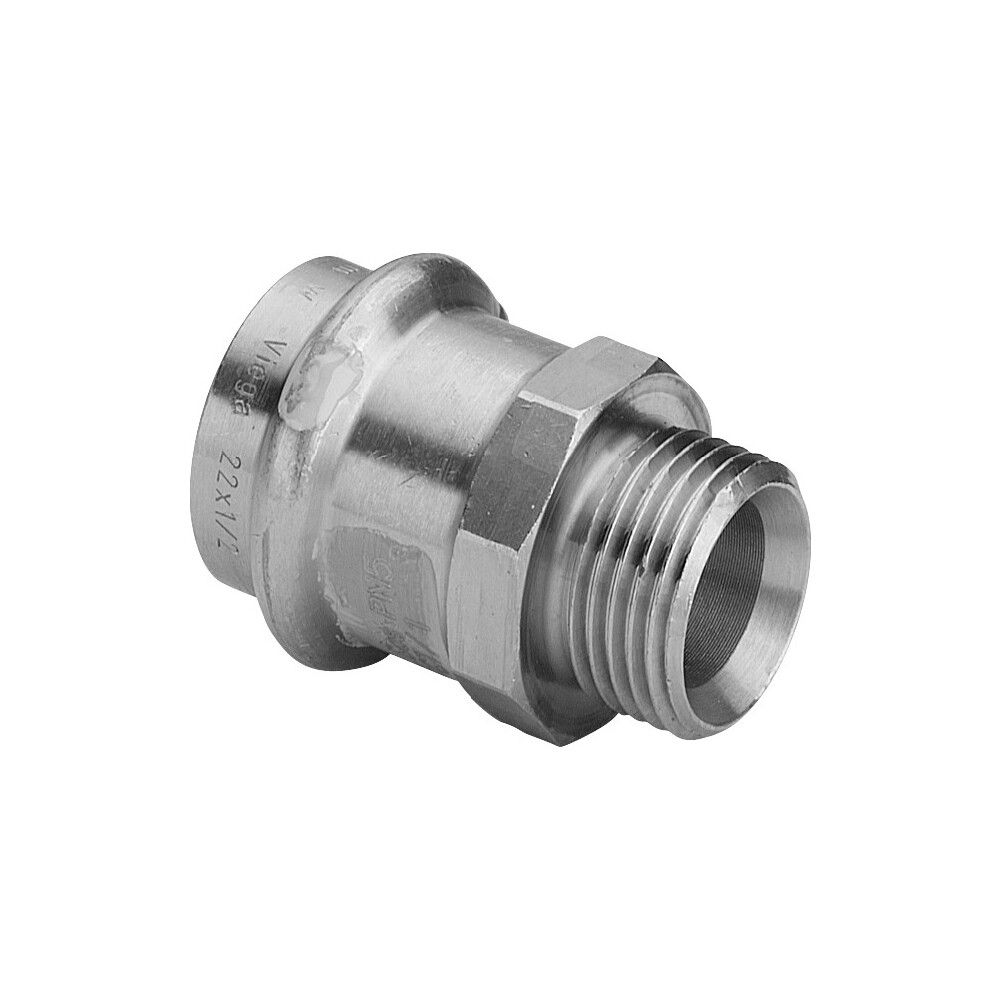 Viega Profipress G Übergangsstück mit SC-Contur 2611.5 für Gas, d. 15mm x G 1/2", Rotguss... VIEGA-397036 4015211397036 (Abb. 3)