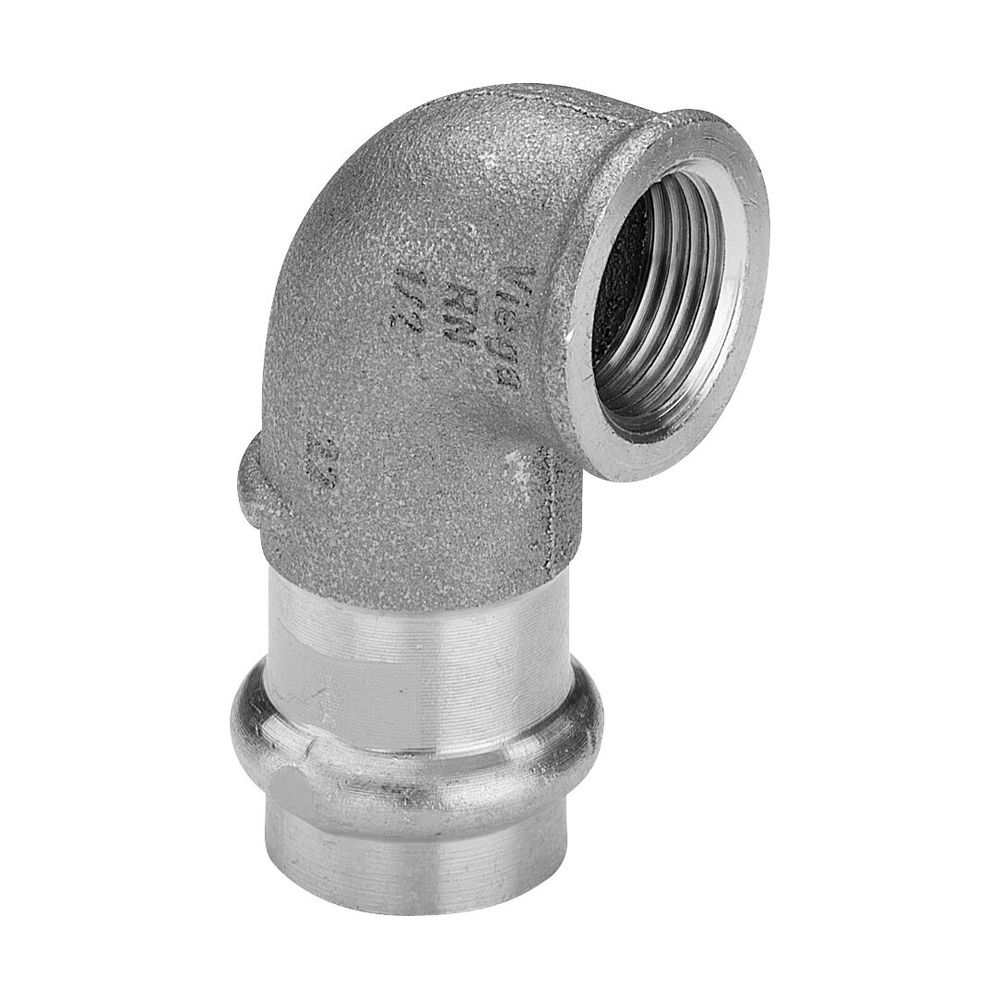 Viega Profipress G Übergangswinkel 90 Grad mit SC-Contur 2614.2 für Gas d. 22mm x Rp 3/4"... VIEGA-345877 4015211345877 (Abb. 3)