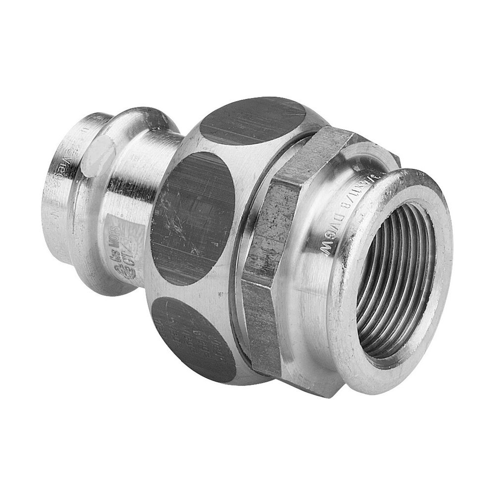 Viega Profipress G Übergangsverschraubung mit SC-Contur 2652 für Gas, d. 22mm x Rp 3/4", ... VIEGA-379346 4015211379346 (Abb. 3)