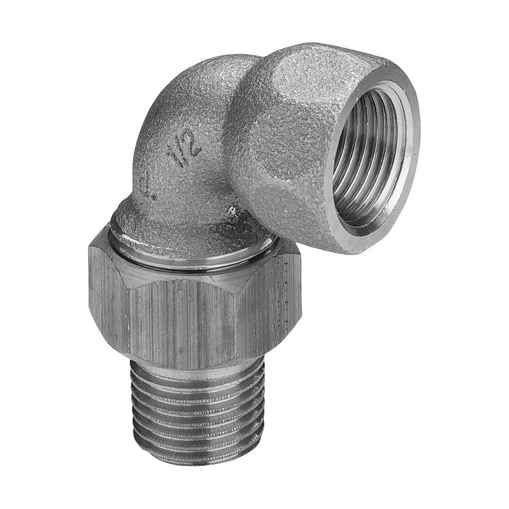 Viega Winkelverschraubung 90 Grad 3098 konischdichtend, R 3/8" x Rp 3/8", Rotguss... VIEGA-148041 4015211148041 (Abb. 4)