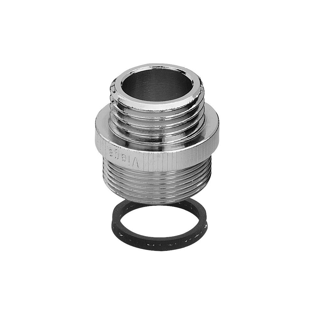 Viega Übergangsnippel 3253, M24 x 1mm x G 1/2", Rotguss verchromt... VIEGA-448356 4015211448356 (Abb. 3)