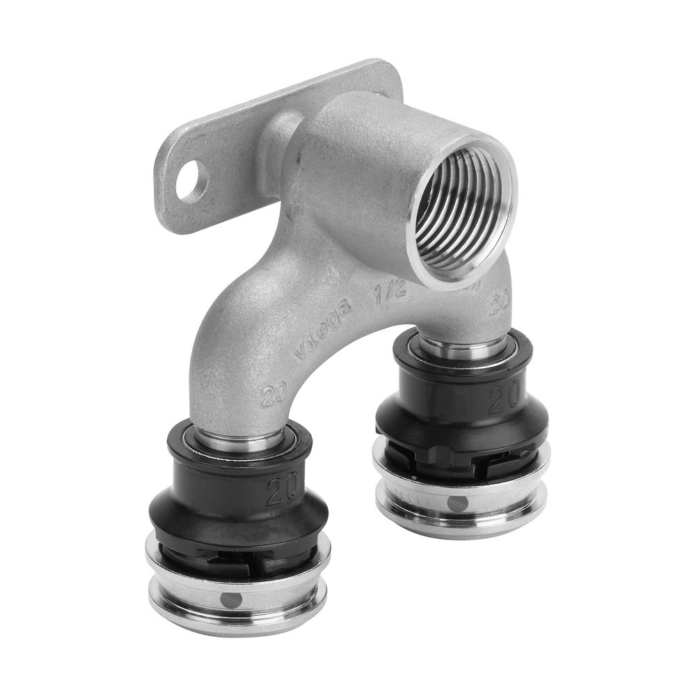 Viega Doppelwandscheibe mit SC Raxinox 4425.7 in 20mmxRp1/2x20mm nichtrostend... VIEGA-723286 4015211723286 (Abb. 3)