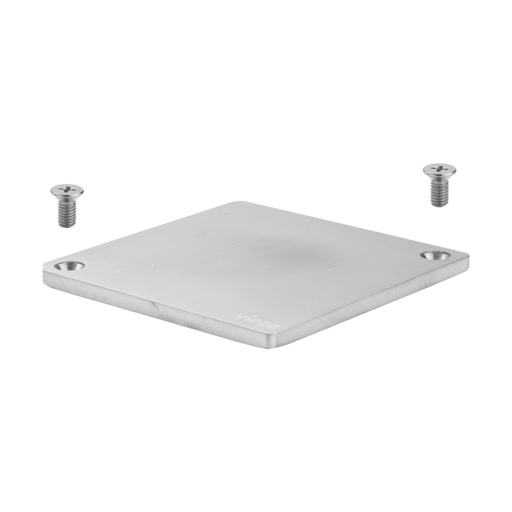 Viega Platte 4933.11, 100x100mm, Edelstahl... VIEGA-648176 4015211648176 (Abb. 3)