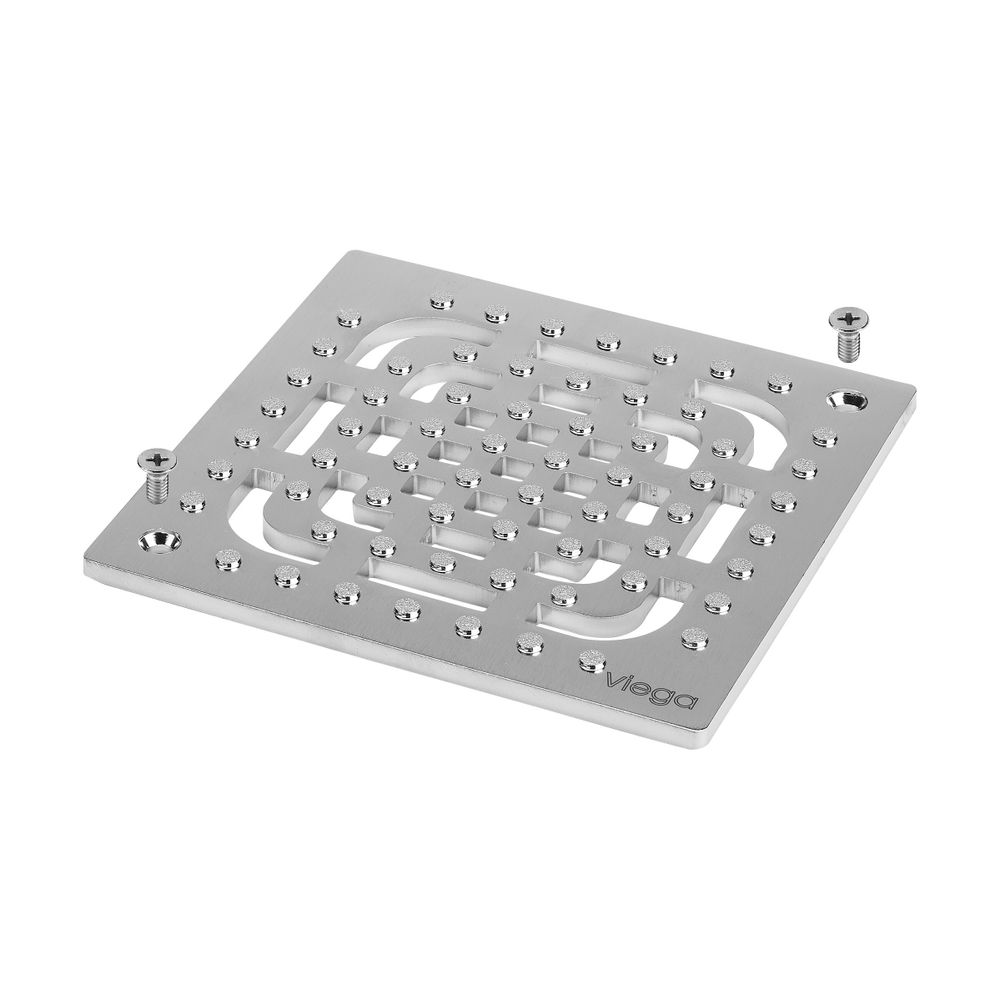 Viega Rost 4933.61, 143x143mm, Edelstahl, rutschhemmend... VIEGA-560768 4015211560768 (Abb. 3)